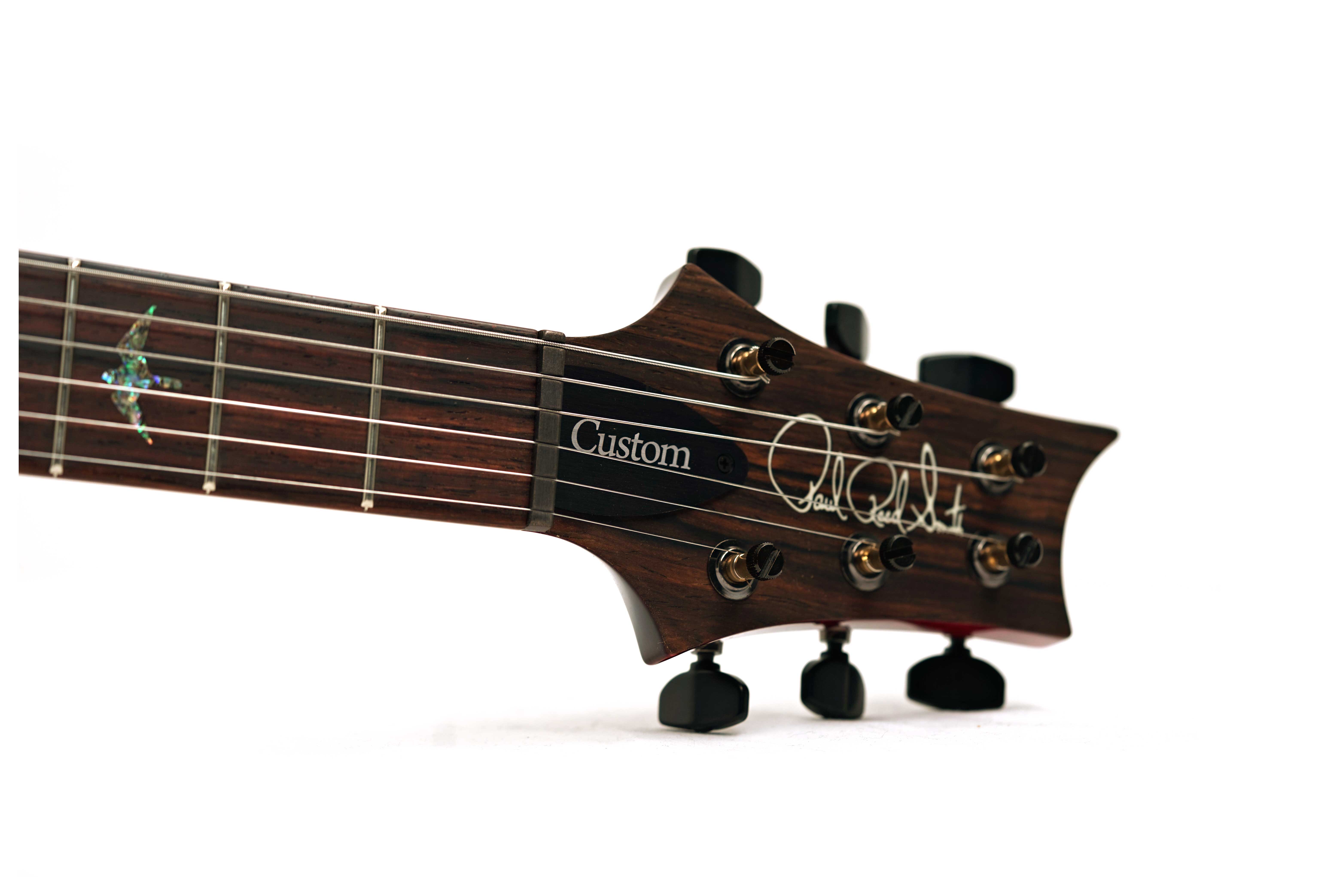 PRS Wood Library Custom 24 10 Top Red Tiger Eye #0423661