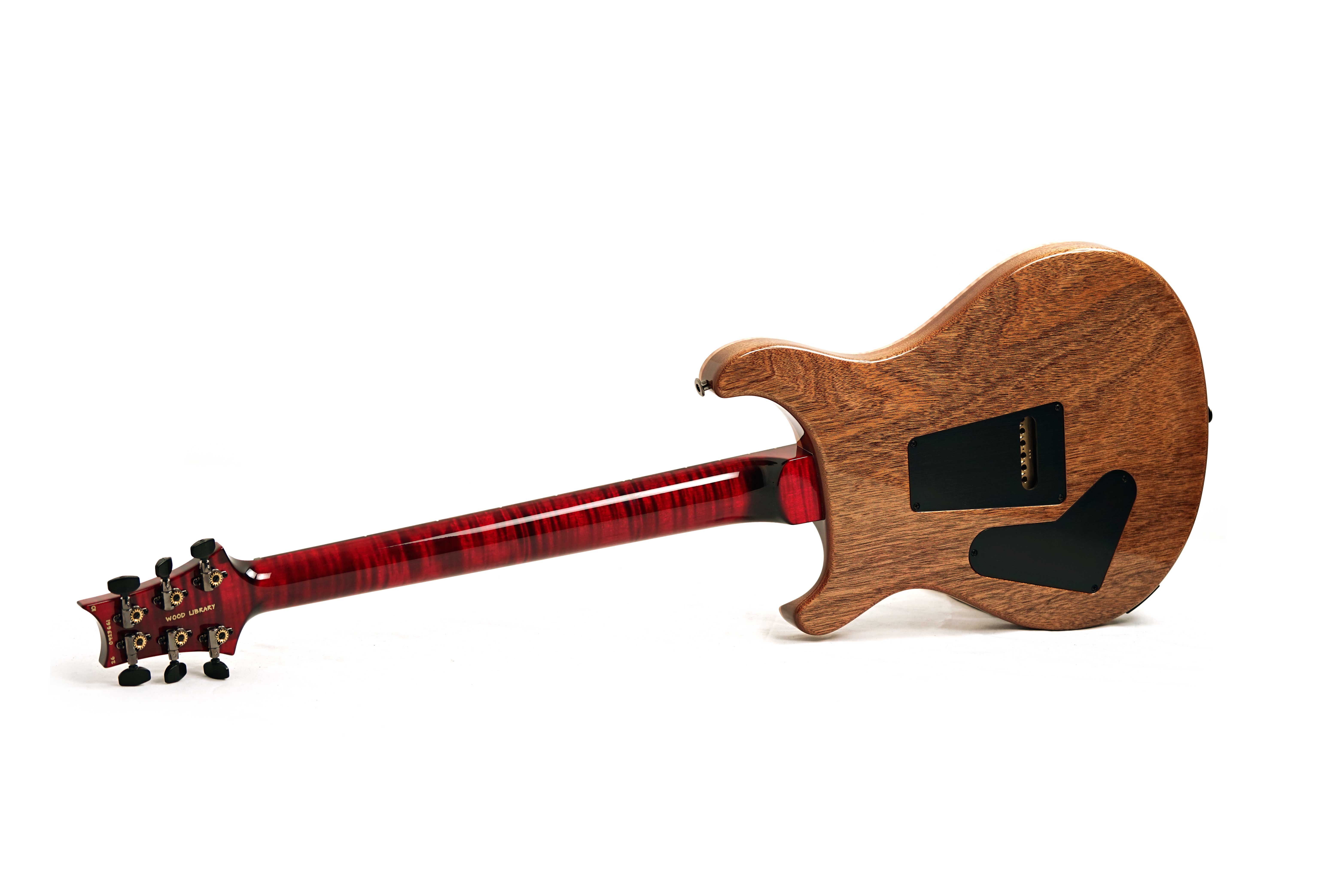 PRS Wood Library Custom 24 10 Top Red Tiger Eye #0423661