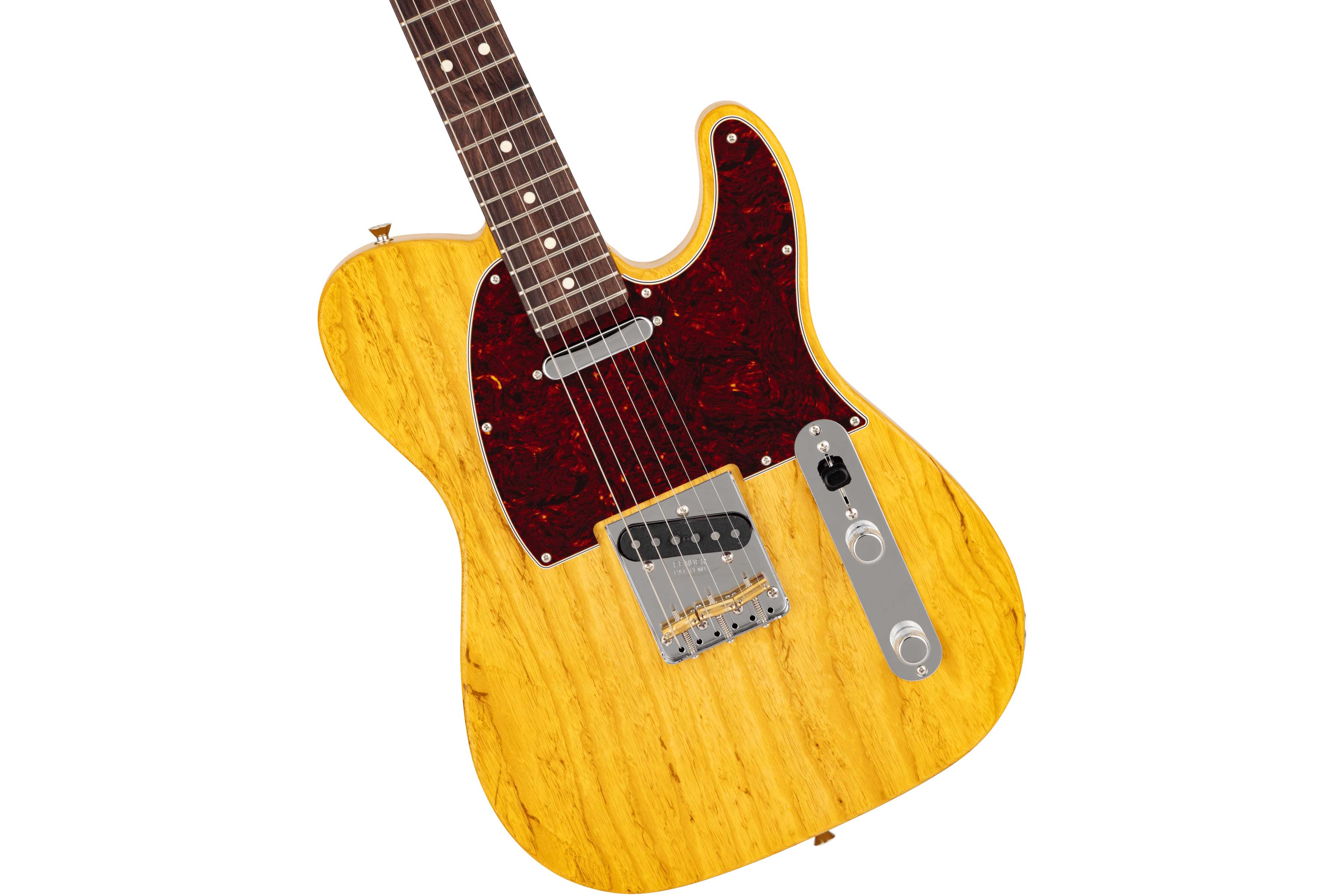 Fender Made In Japan Limited Telecaster Raw Ash Vintage Natural Rosewood Fingerboard