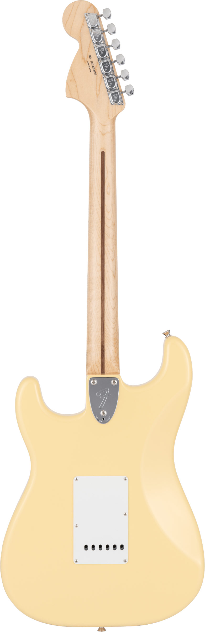 Fender Made In Japan Traditional 70s Stratocaster Vintage White Maple Fingerboard