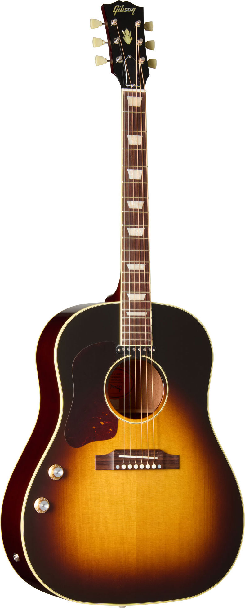 Gibson J-160E Original Vintage Sunburst Left Handed
