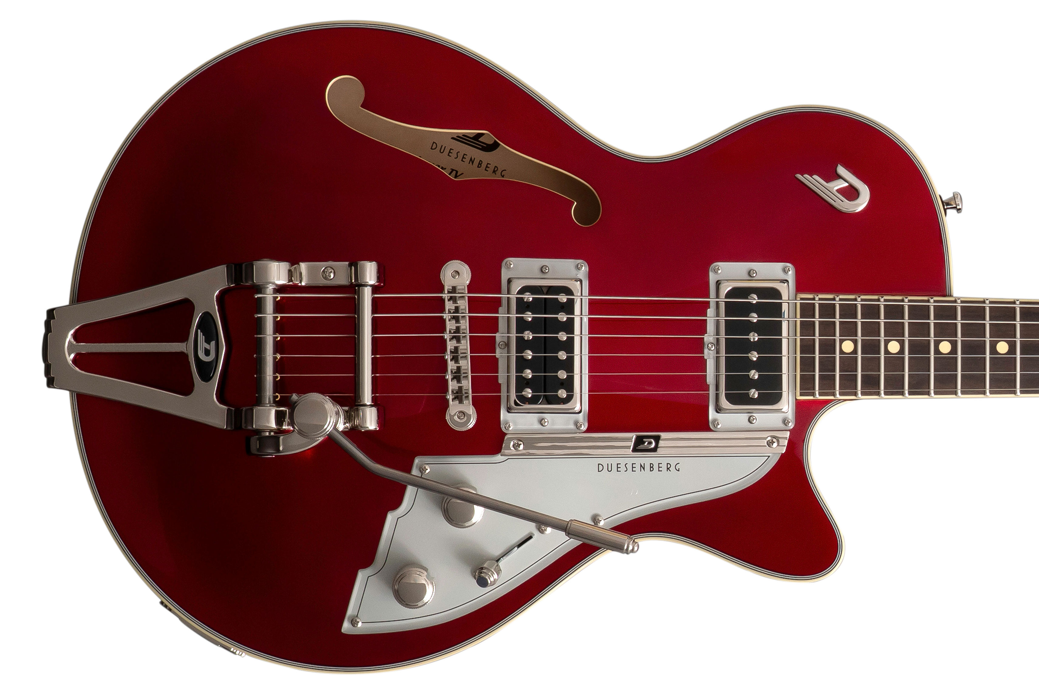 Duesenberg Starplayer TV Balboa Pearl Red