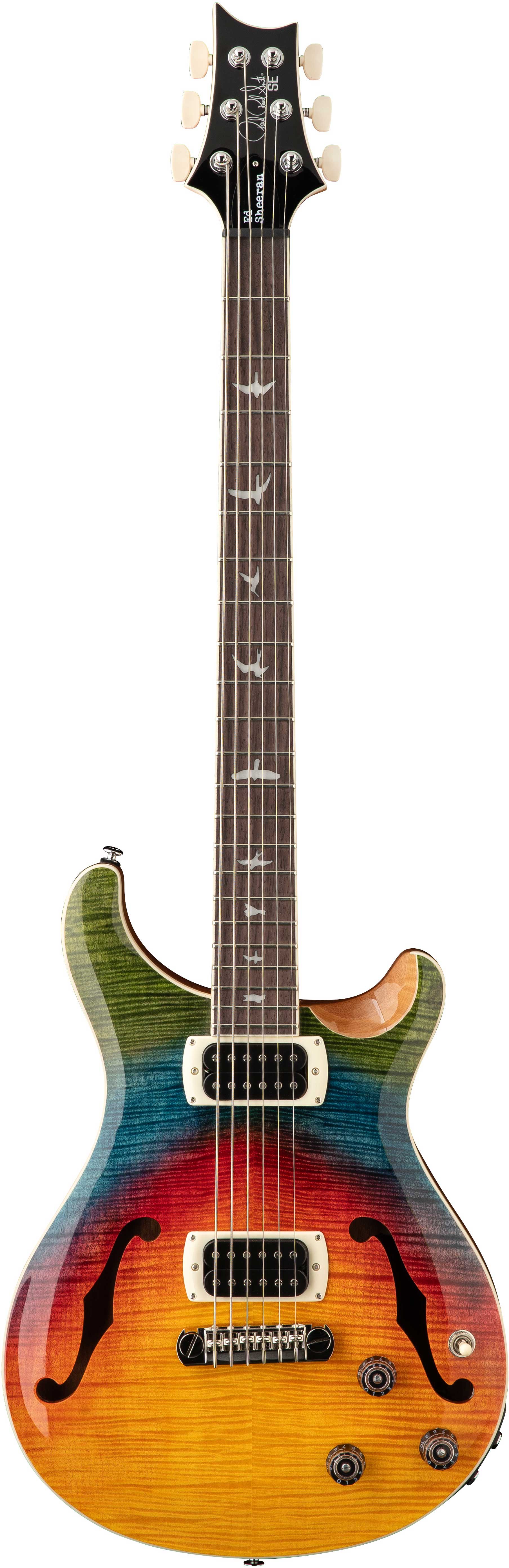 PRS SE Ed Sheeran Hollowbody I Baritone Piezo Kaleidoscope