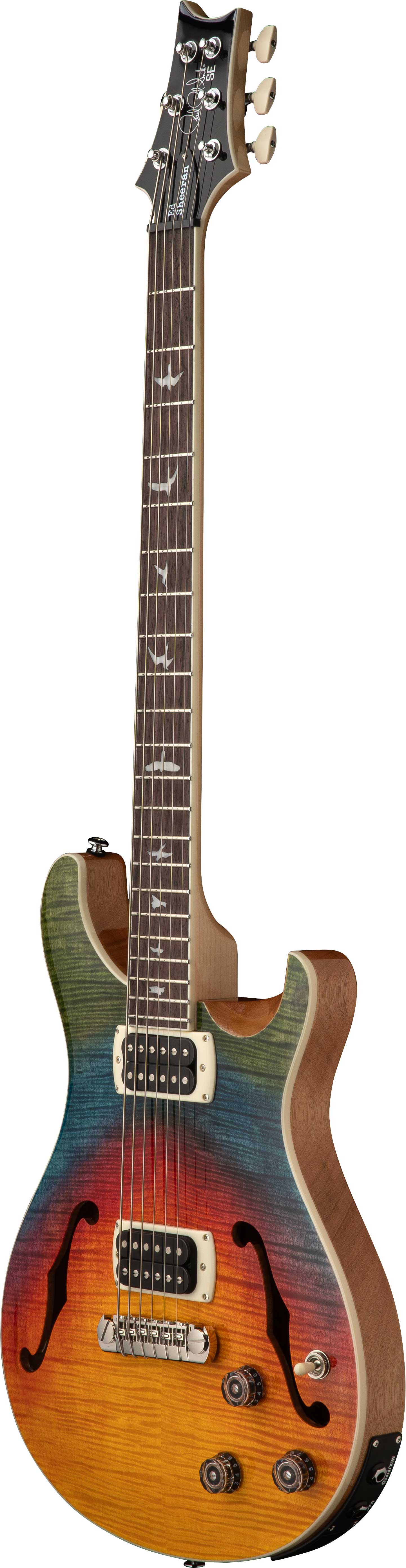 PRS SE Ed Sheeran Hollowbody I Baritone Piezo Kaleidoscope