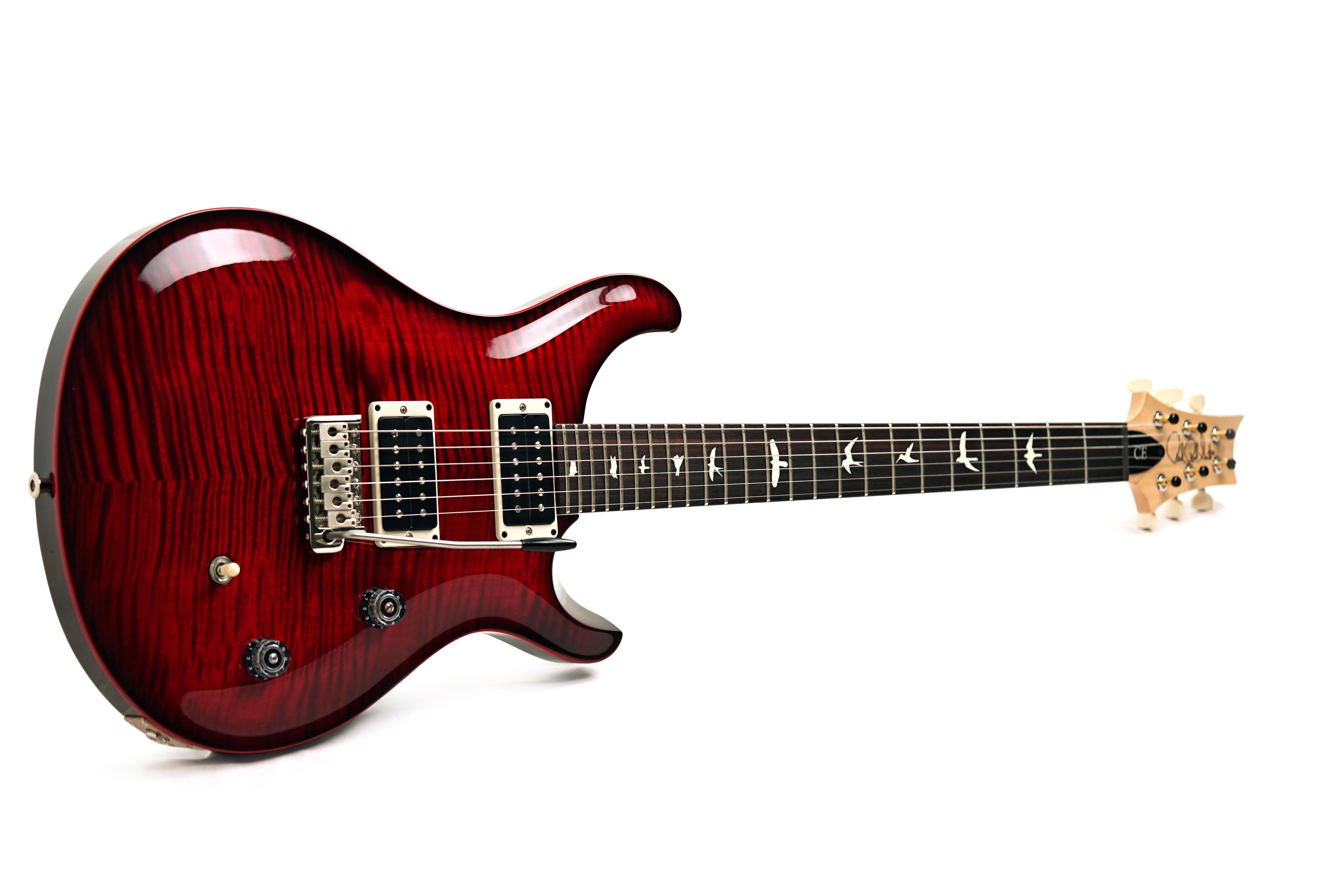 PRS CE24 Fire Red Burst #0423034