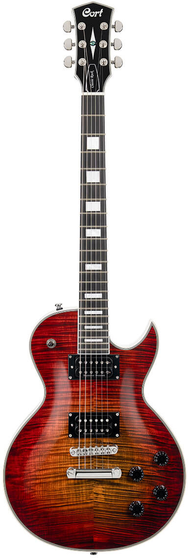 Cort CR300 Deluxe Flaming Burst