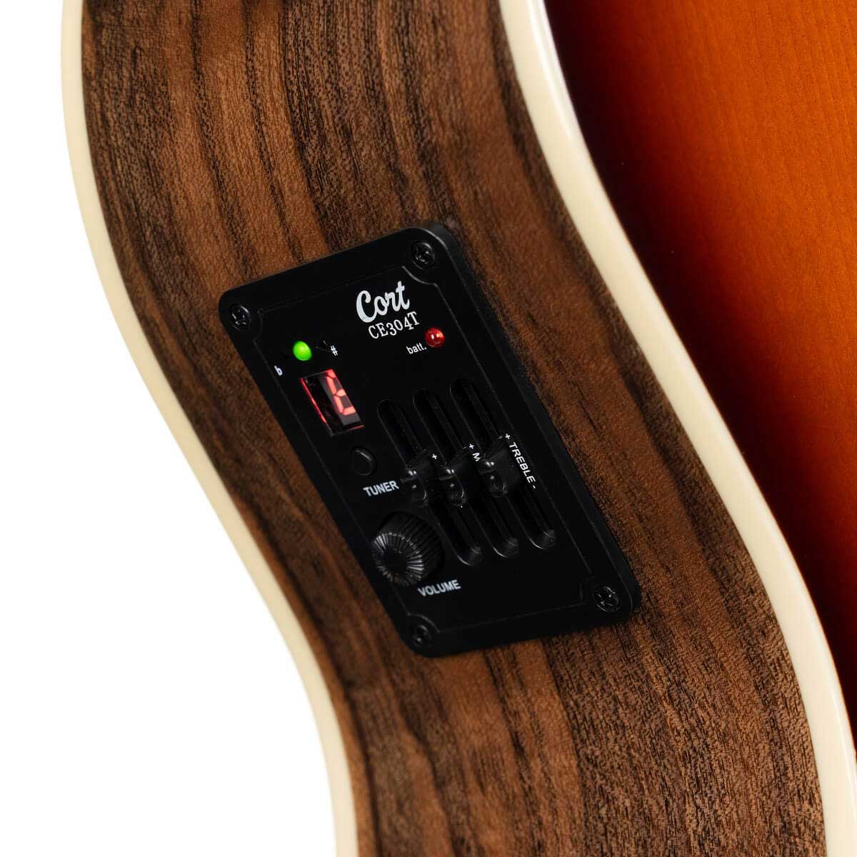 Cort Exotic-GA Walnut Sunburst