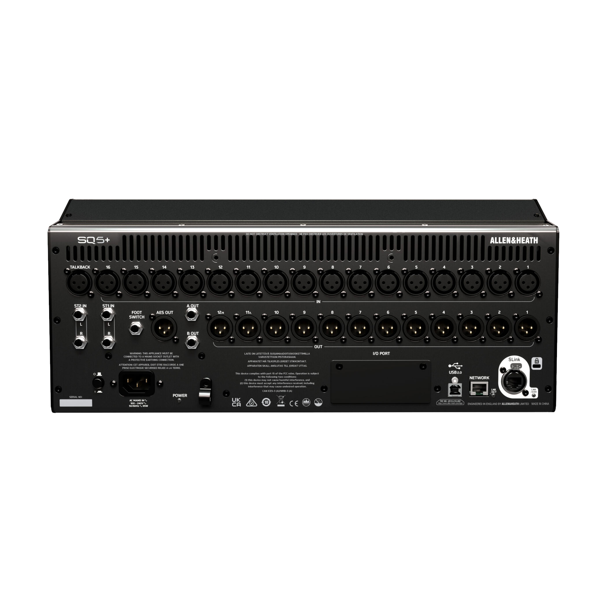 Allen & Heath SQ5+ 48 Channel UltraFX Ready Digital Mixer