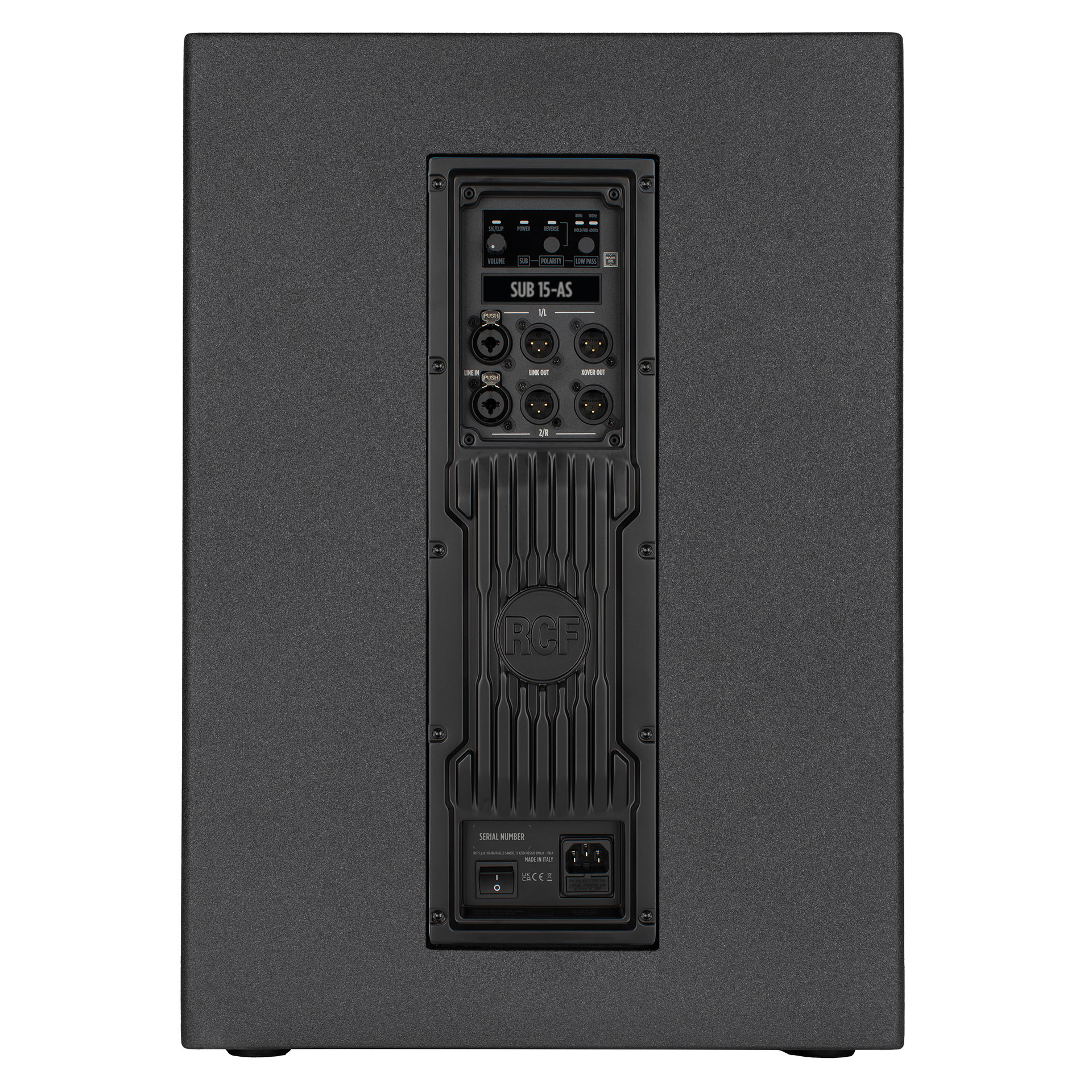 RCF SUB 15-AS 15 Inch Bass Reflex Active Subwoofer