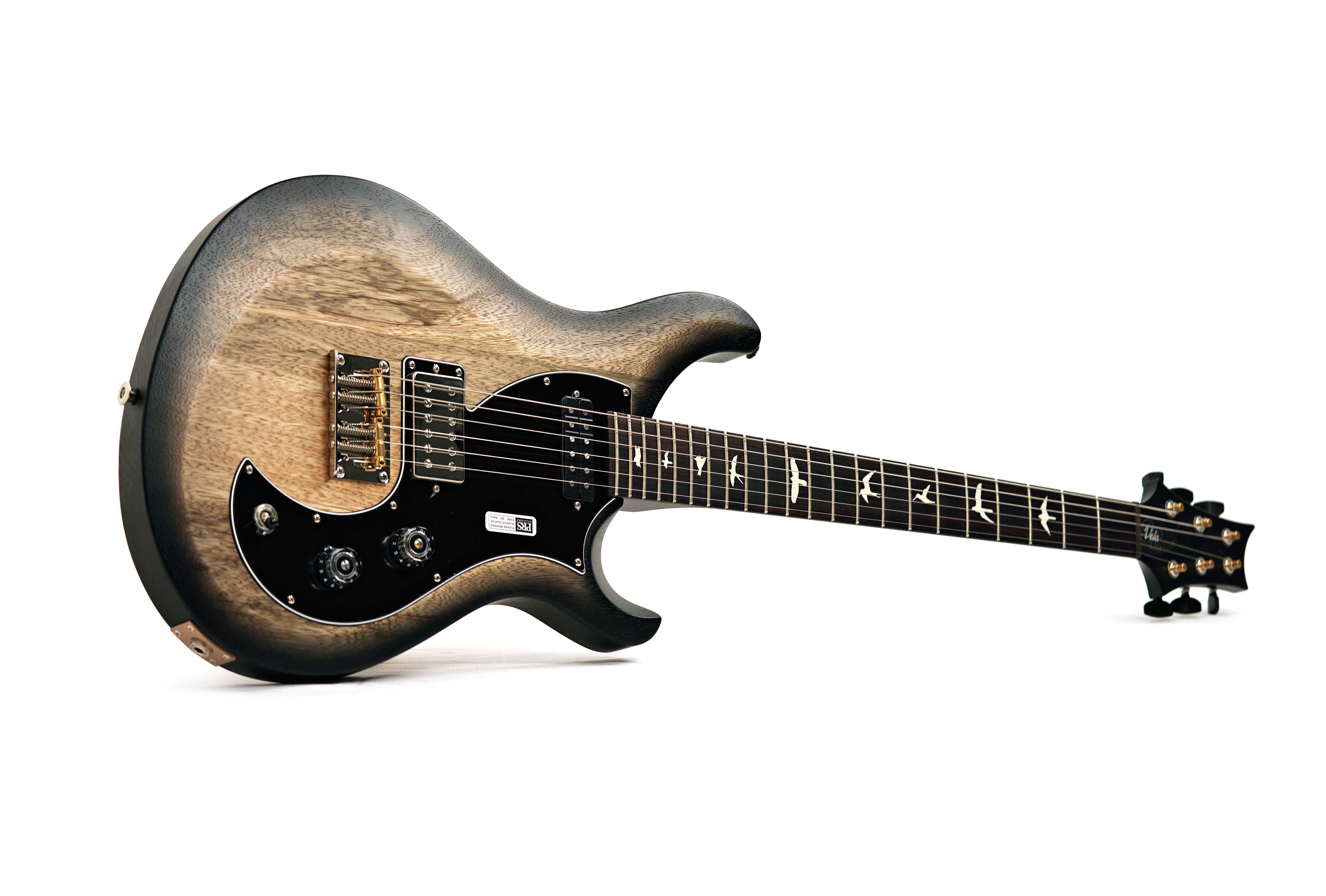 PRS S2 Limited Edition Vela Black Limba Natural Smokeburst #S2088627