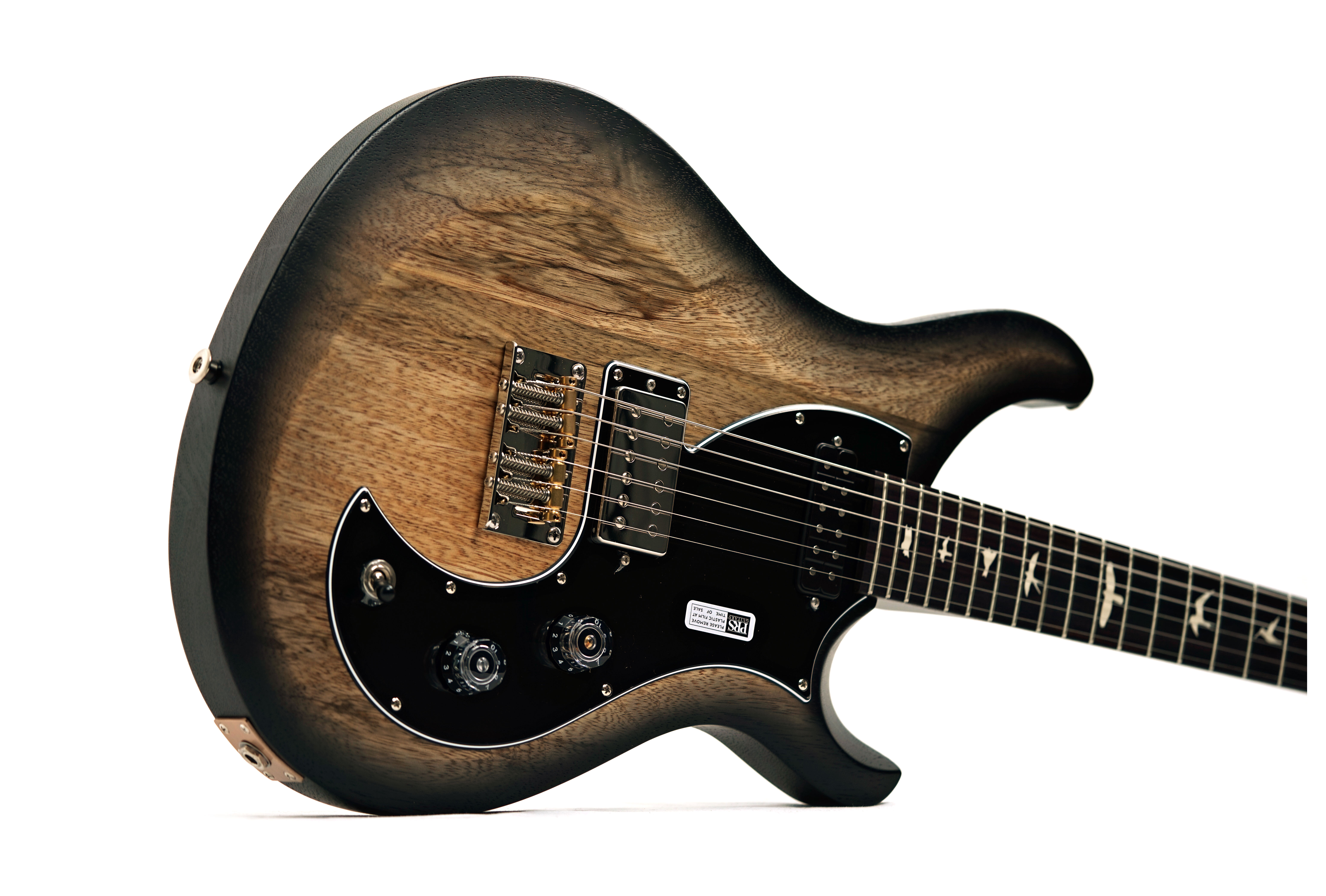 PRS S2 Limited Edition Vela Black Limba Natural Smokeburst #S2088627