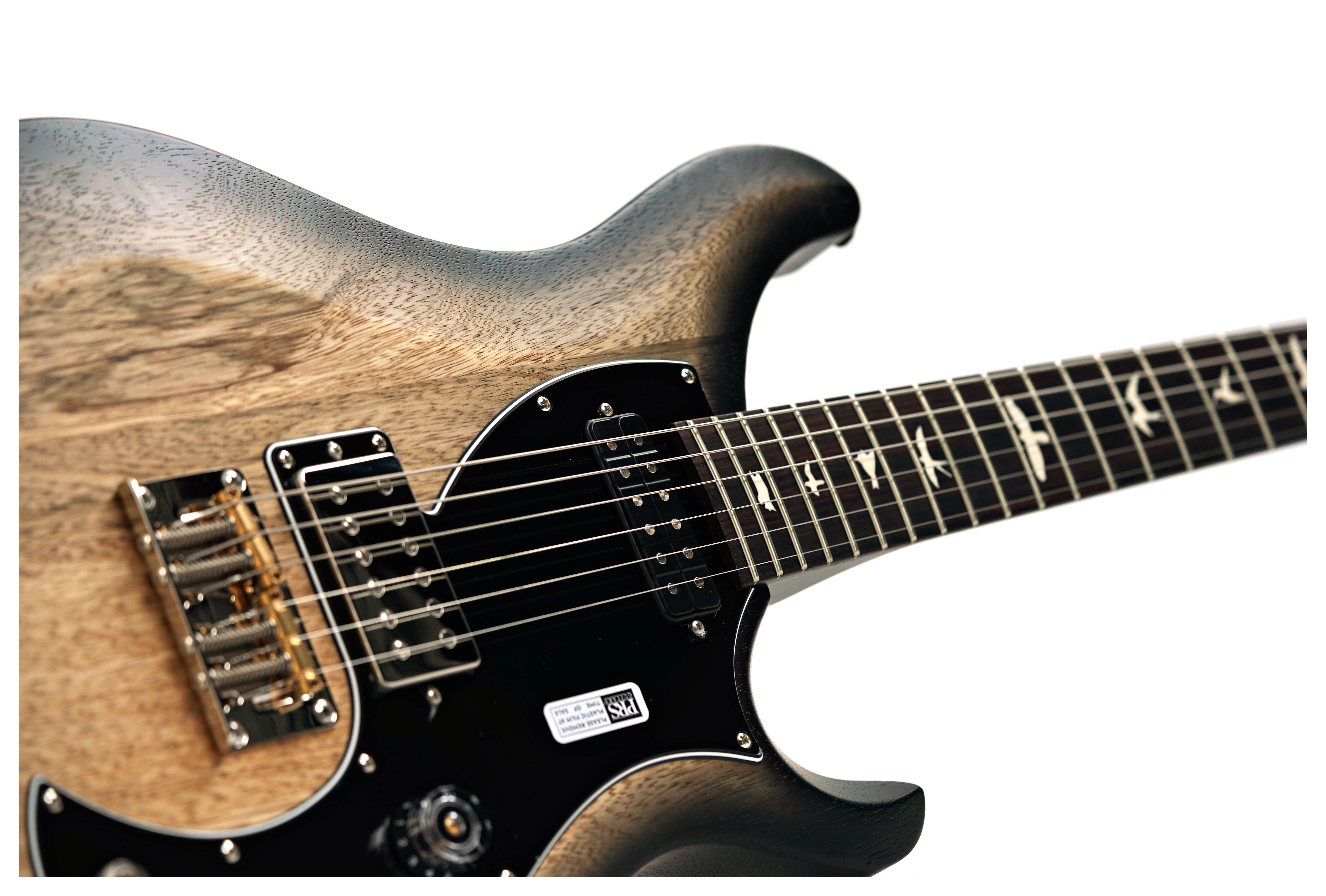 PRS S2 Limited Edition Vela Black Limba Natural Smokeburst #S2088627