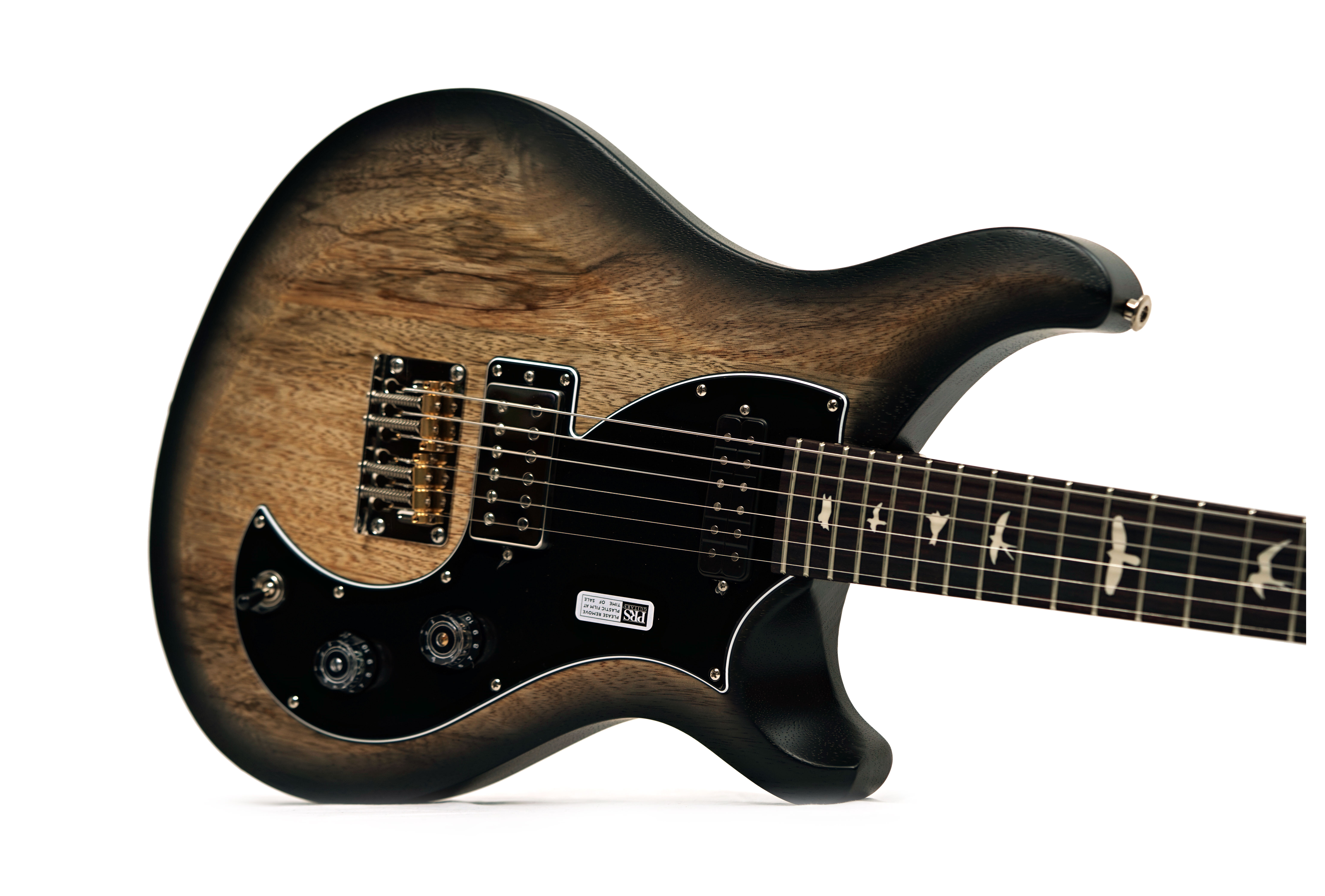 PRS S2 Limited Edition Vela Black Limba Natural Smokeburst #S2088627