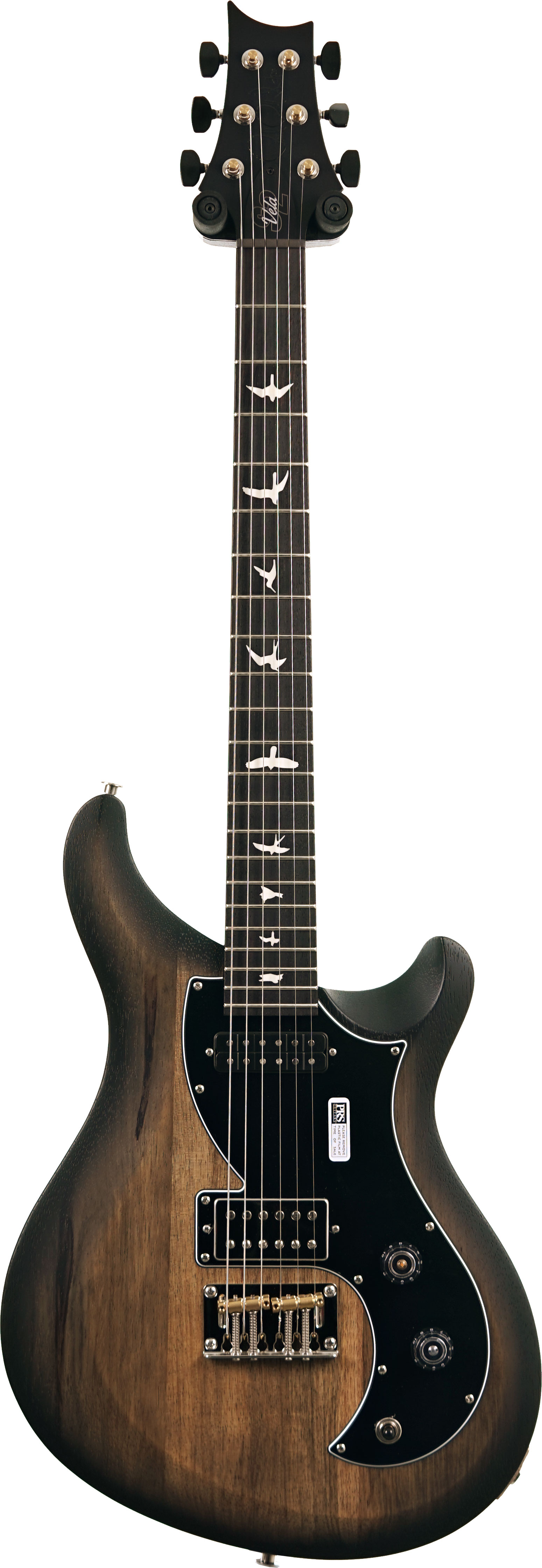 PRS S2 Limited Edition Vela Black Limba Natural Smokeburst #S2088681