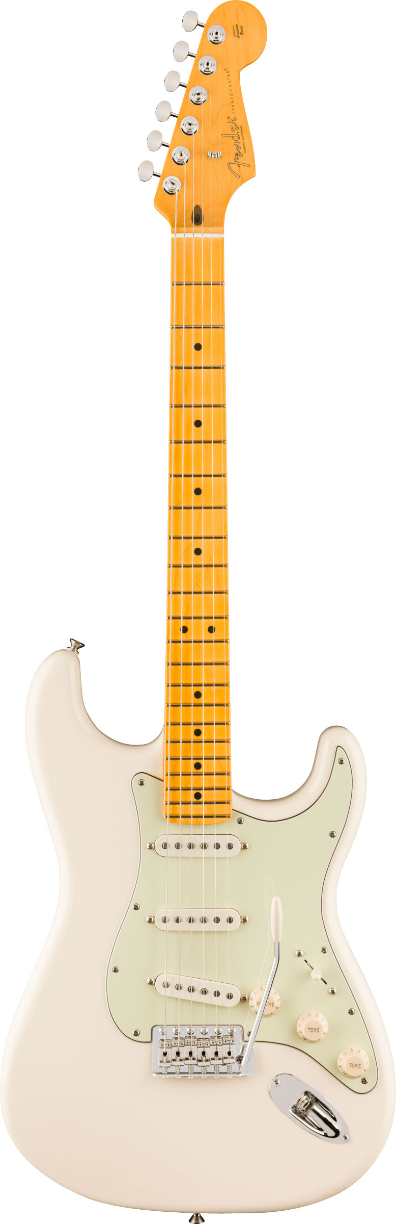 Fender Limited Edition Professional Classic Silent Stratocaster Olympic White Maple Fingerboard