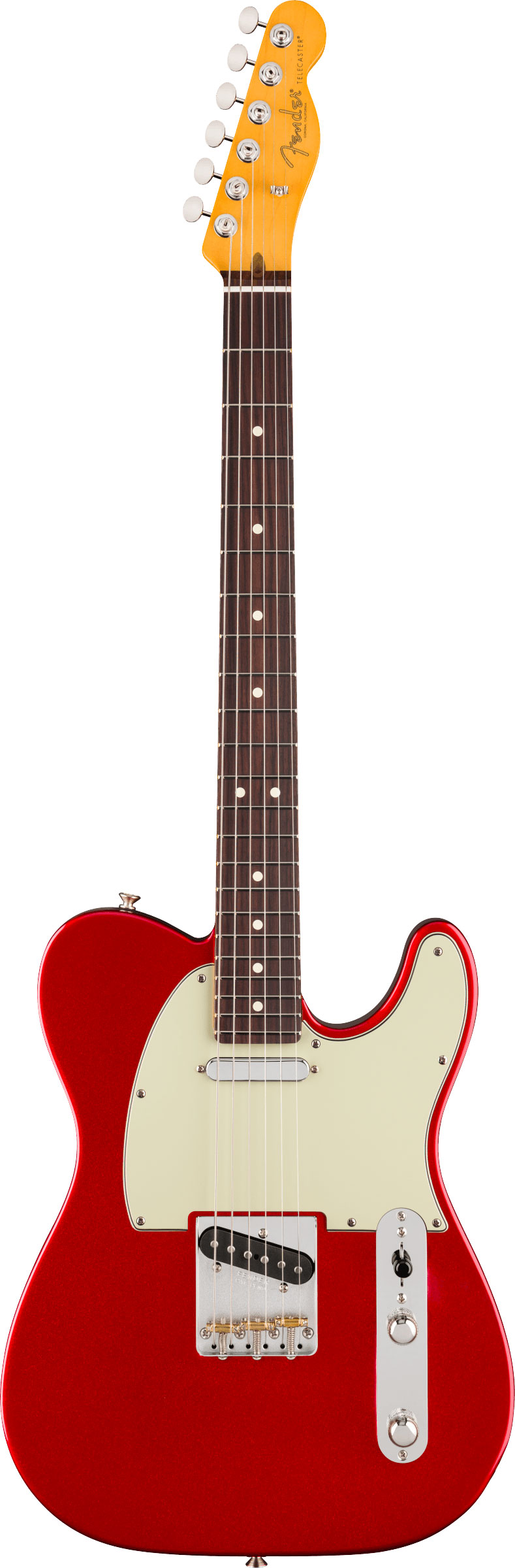 Fender Limited Edition Professional Classic Silent Telecaster Candy Apple Red Rosewood Fingerboard