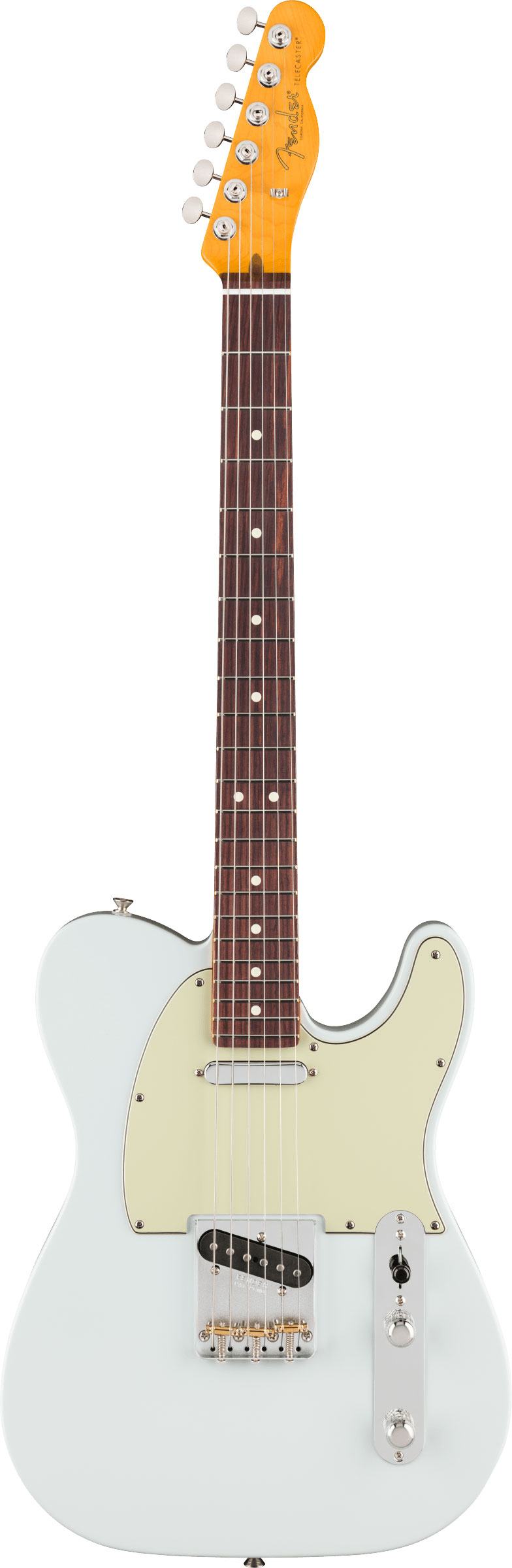 Fender Limited Edition Professional Classic Silent Telecaster Sonic Blue Rosewood Fingerboard