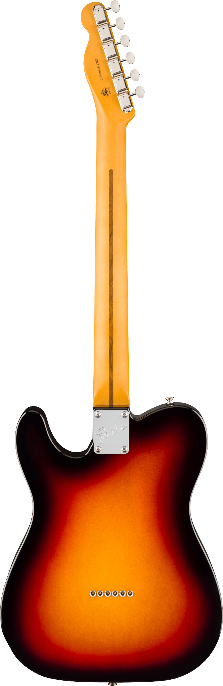 Fender Limited Edition Professional Classic Silent Telecaster 3 Colour Sunburst Maple Fingerboard