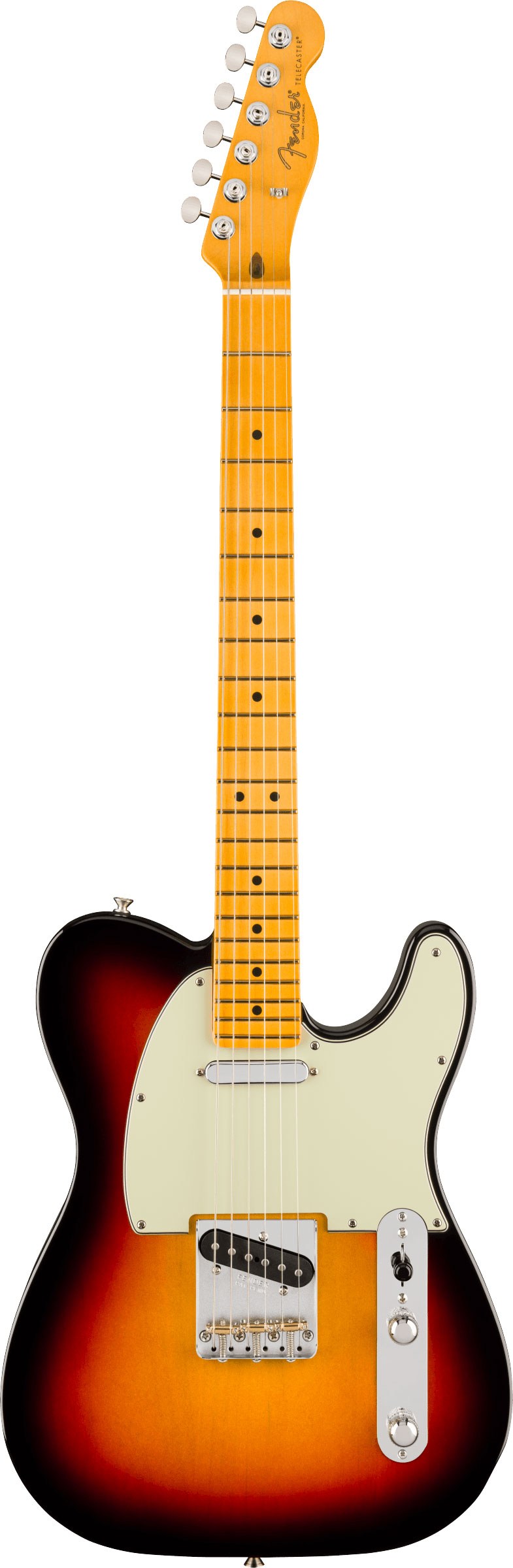 Fender Limited Edition Professional Classic Silent Telecaster 3 Colour Sunburst Maple Fingerboard