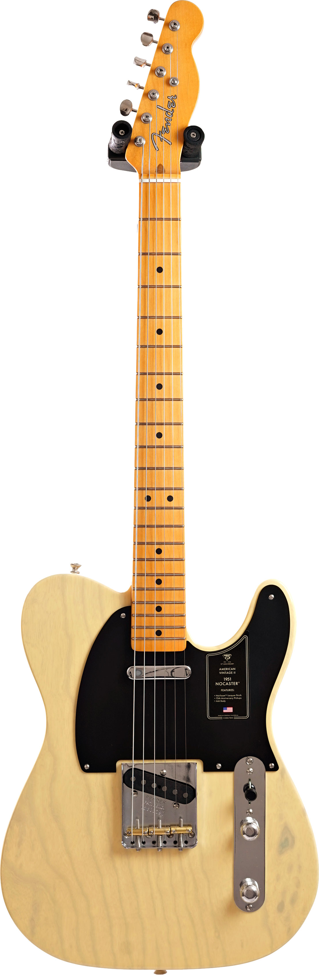 Fender 75th Anniversary American Vintage II 1951 Nocaster Blonde Maple Fingerboard #V2602190