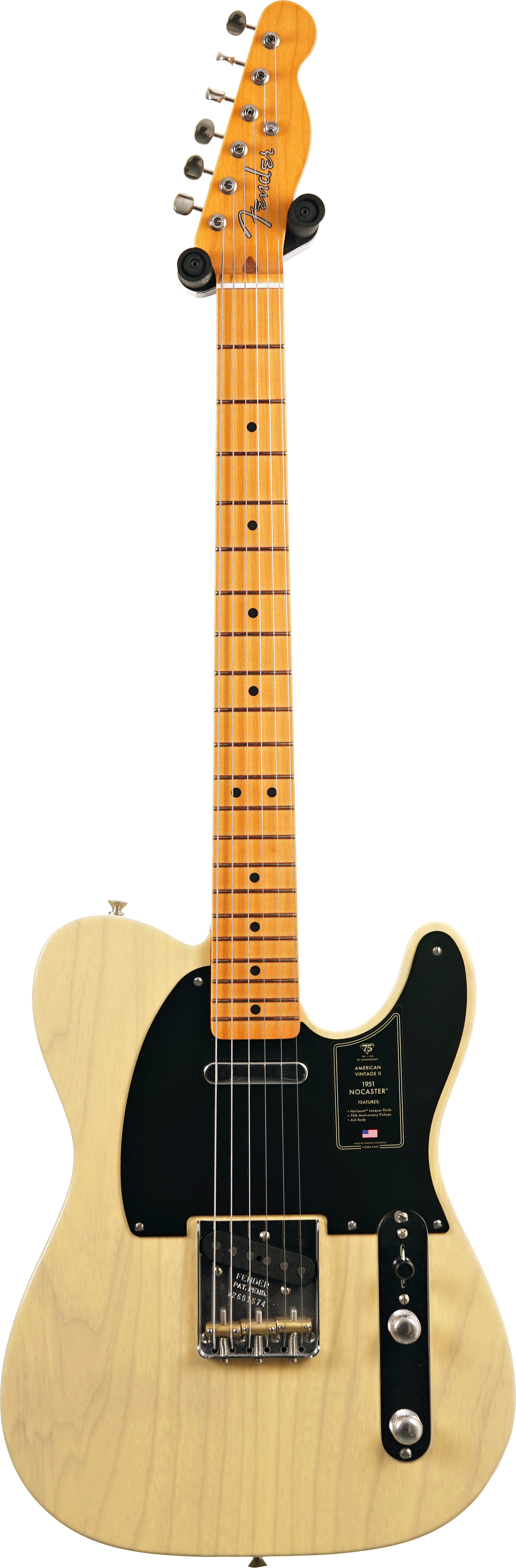 Fender 75th Anniversary American Vintage II 1951 Nocaster Blonde Maple Fingerboard #V2601574