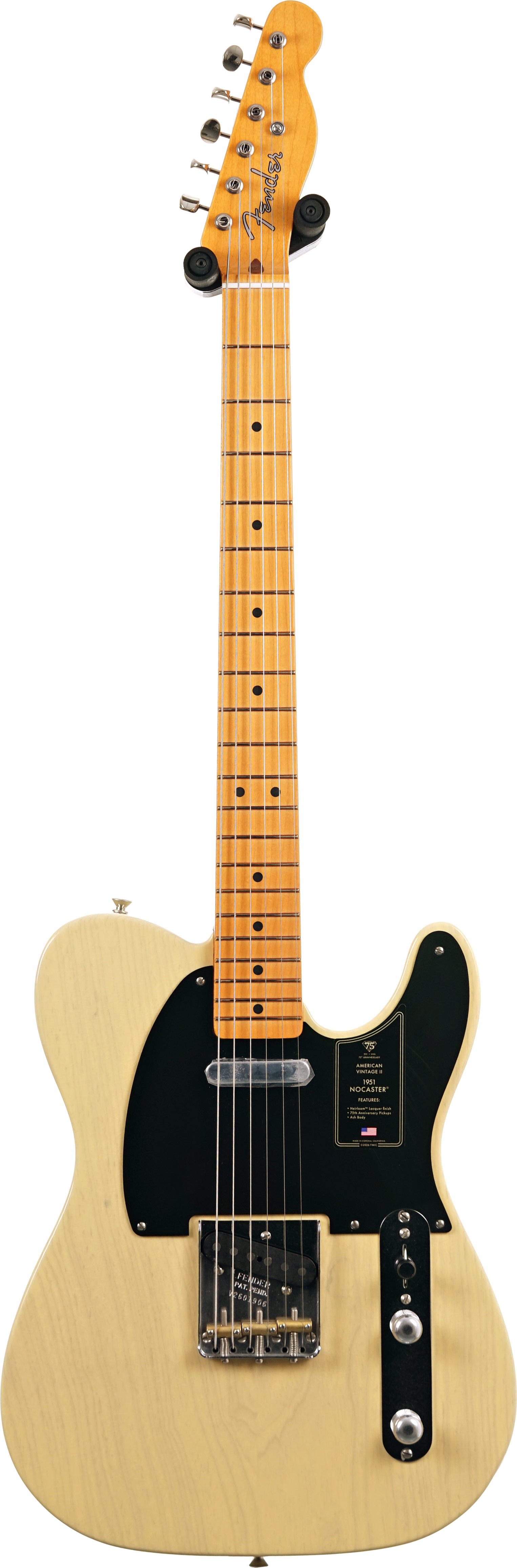 Fender 75th Anniversary American Vintage II 1951 Nocaster Blonde Maple Fingerboard #V2601906