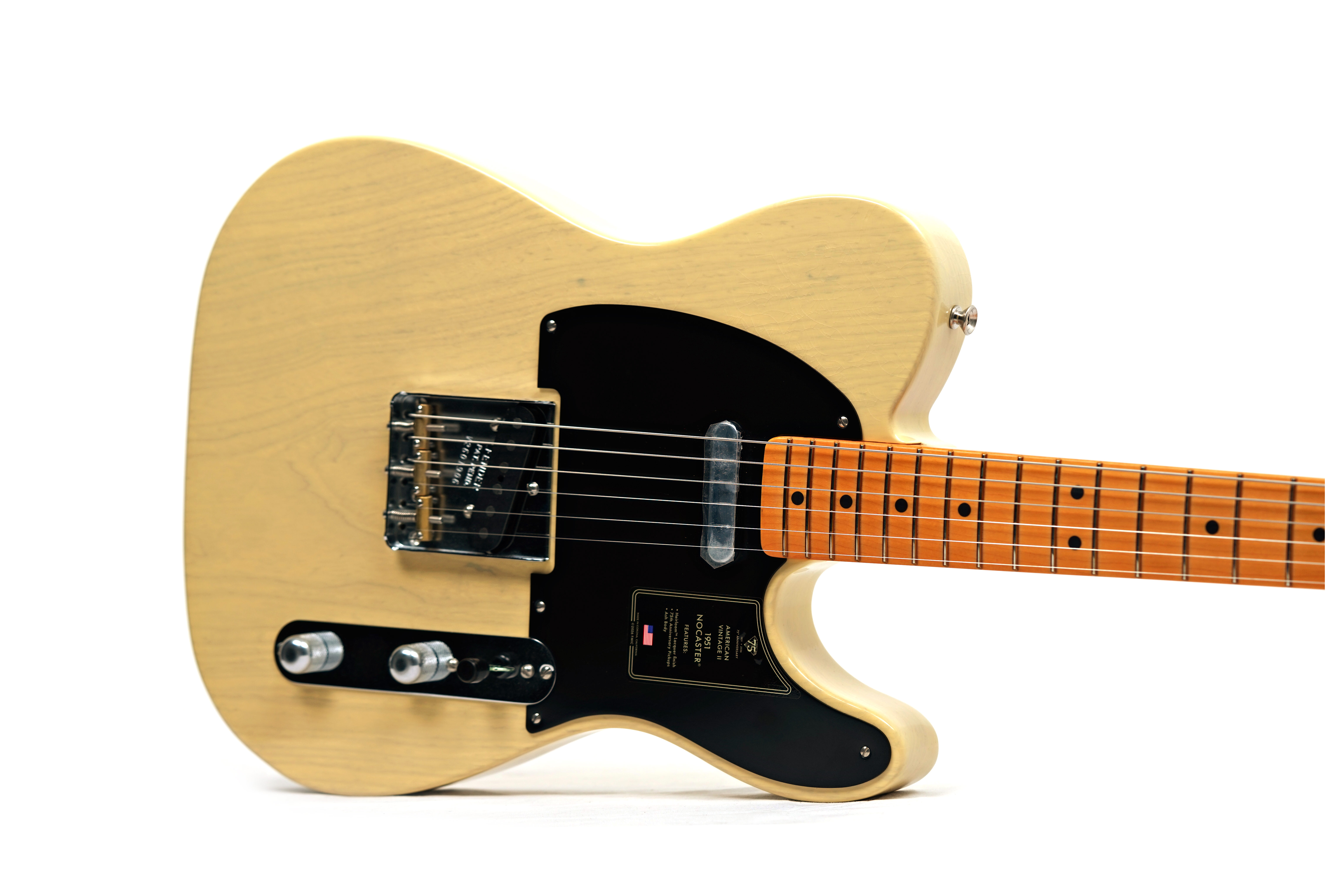 Fender 75th Anniversary American Vintage II 1951 Nocaster Blonde Maple Fingerboard #V2601906