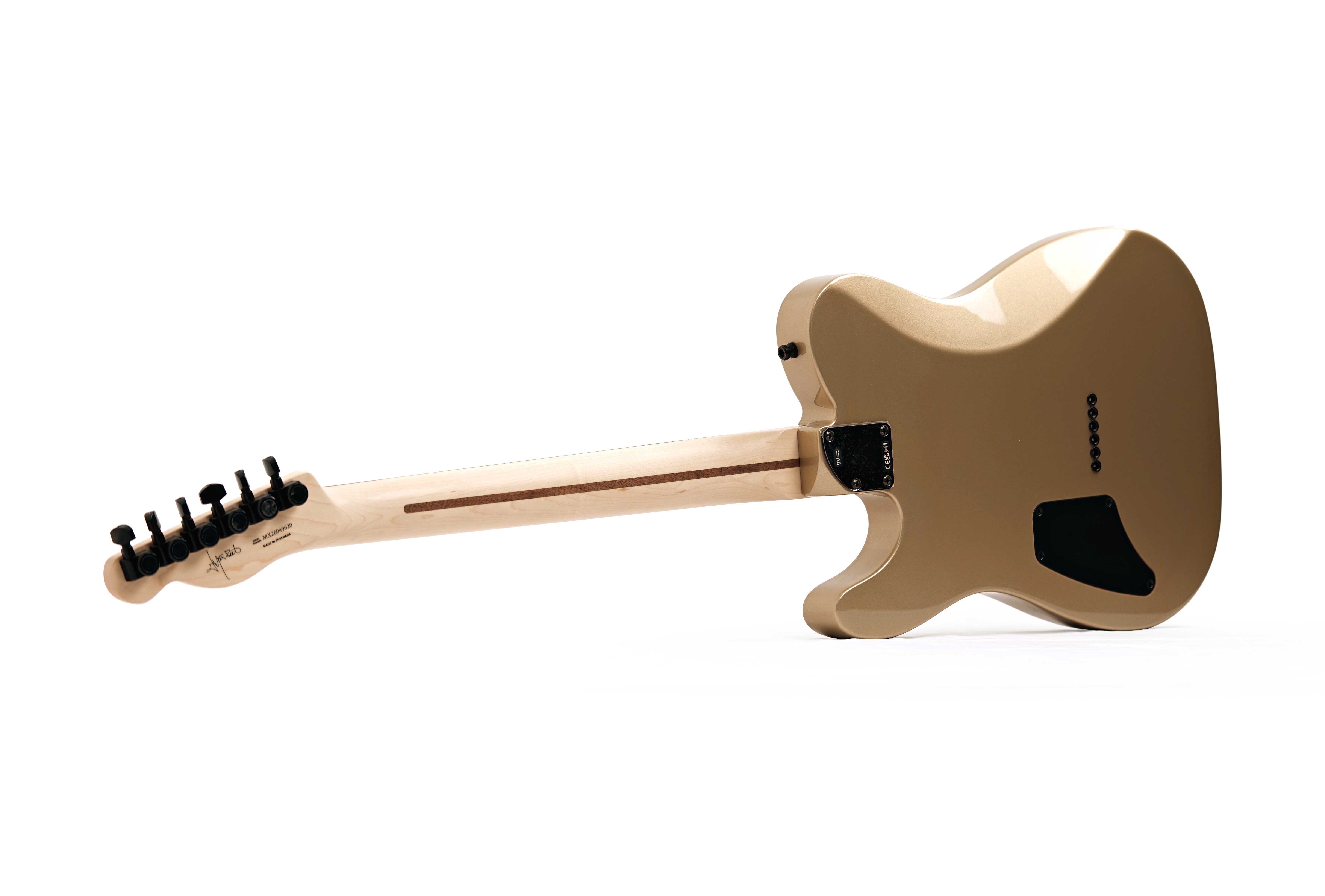 Fender Jim Root Telecaster Ebony Fingerboard Shoreline Gold