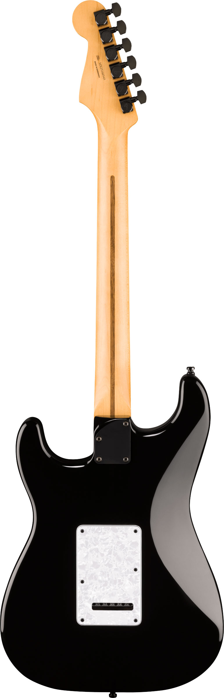Fender Limited Edition Player Fusion Stratocaster HSS Ebony Fingerboard Black