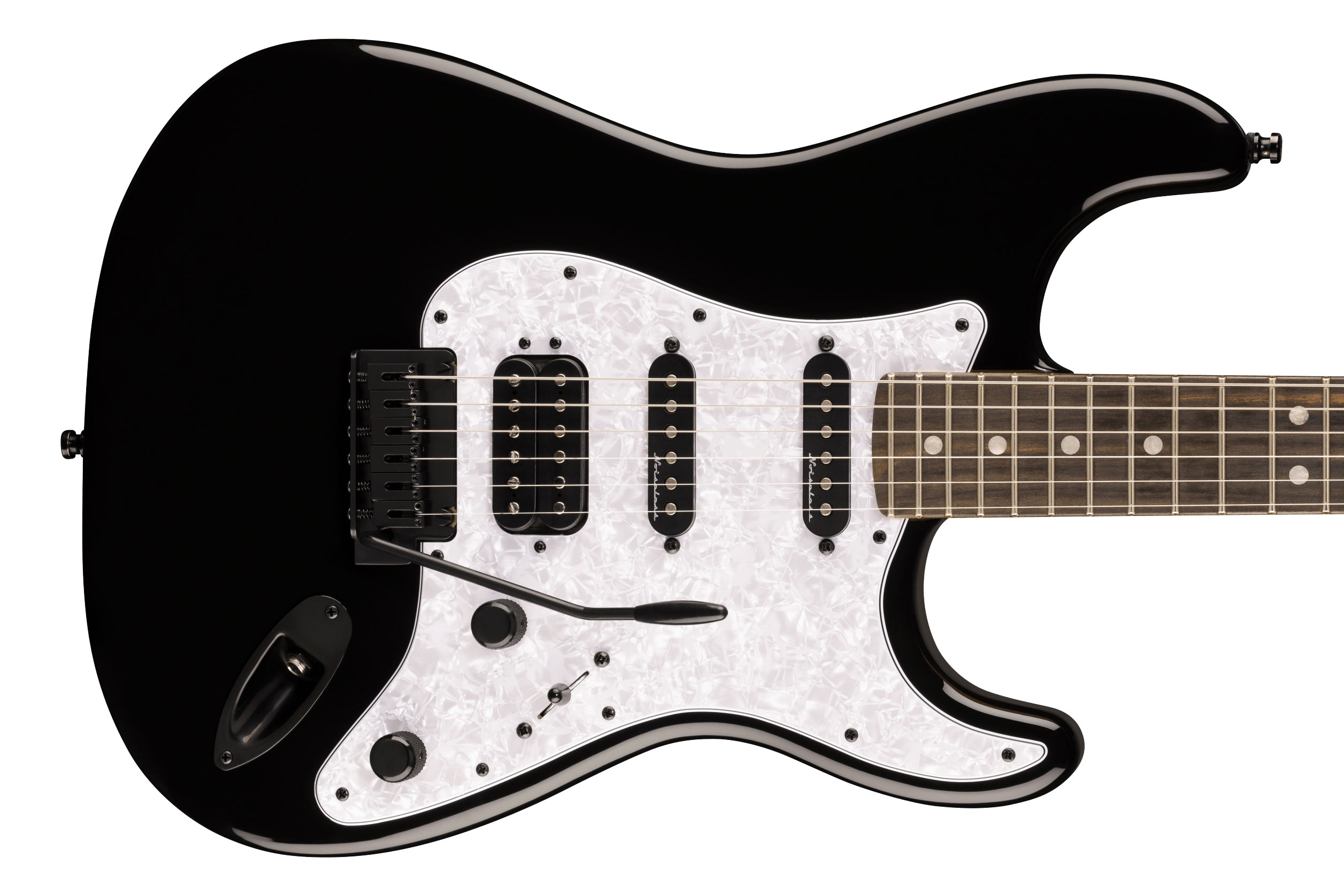 Fender Limited Edition Player Fusion Stratocaster HSS Ebony Fingerboard Black