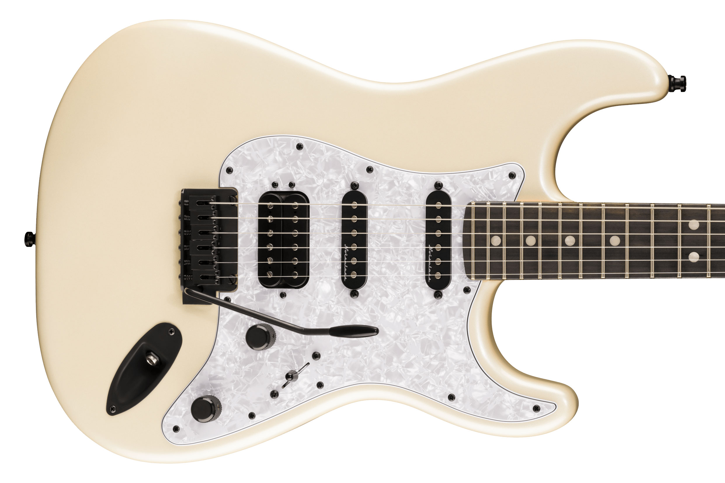 Fender Limited Edition Player Fusion Stratocaster HSS Ebony Fingerboard Olympic Pearl