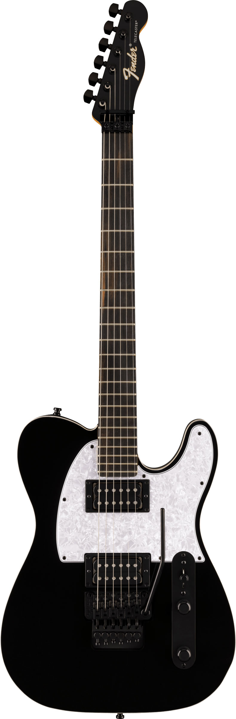 Fender Limited Edition Player Fusion Telecaster HH Floyd Rose Ebony Fingerboard Black