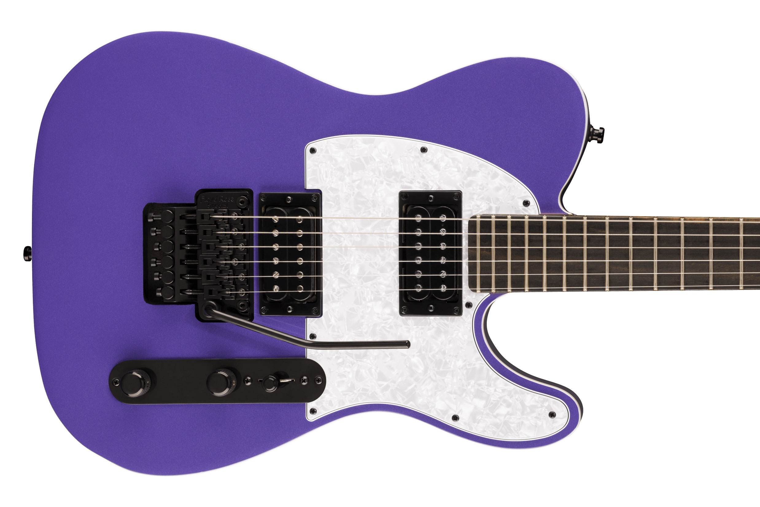 Fender Limited Edition Player Fusion Telecaster HH Floyd Rose Ebony Fingerboard Aura Metallic