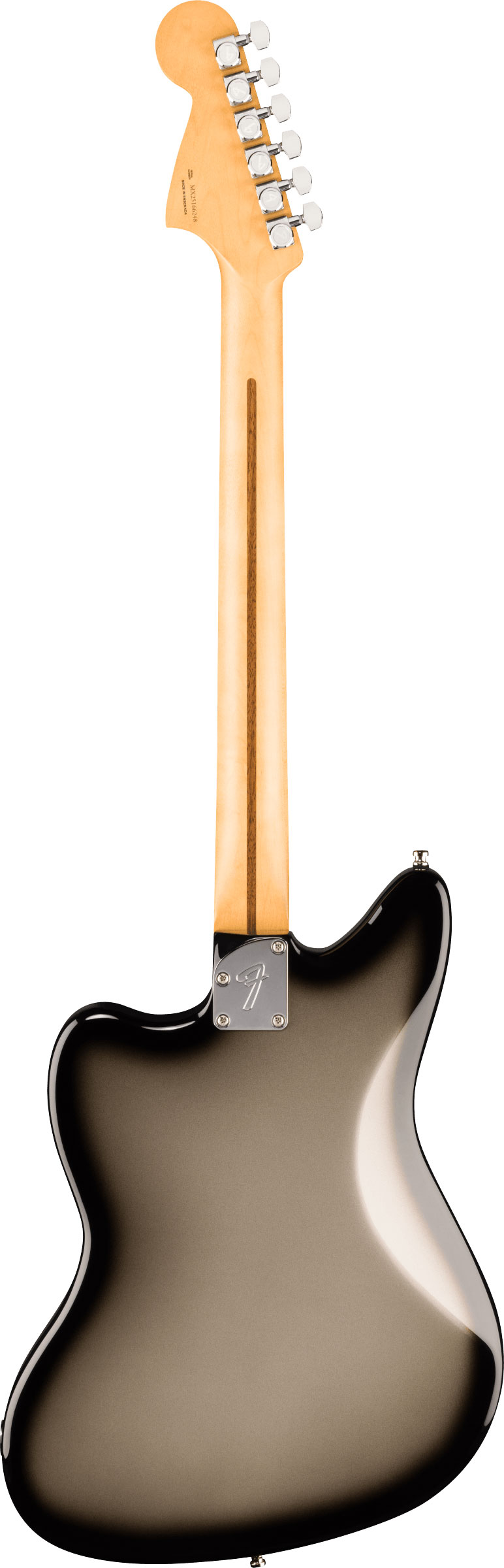 Fender Limited Edition Player Fusion Jaguar Baritone Ebony Fingerboard Silverburst