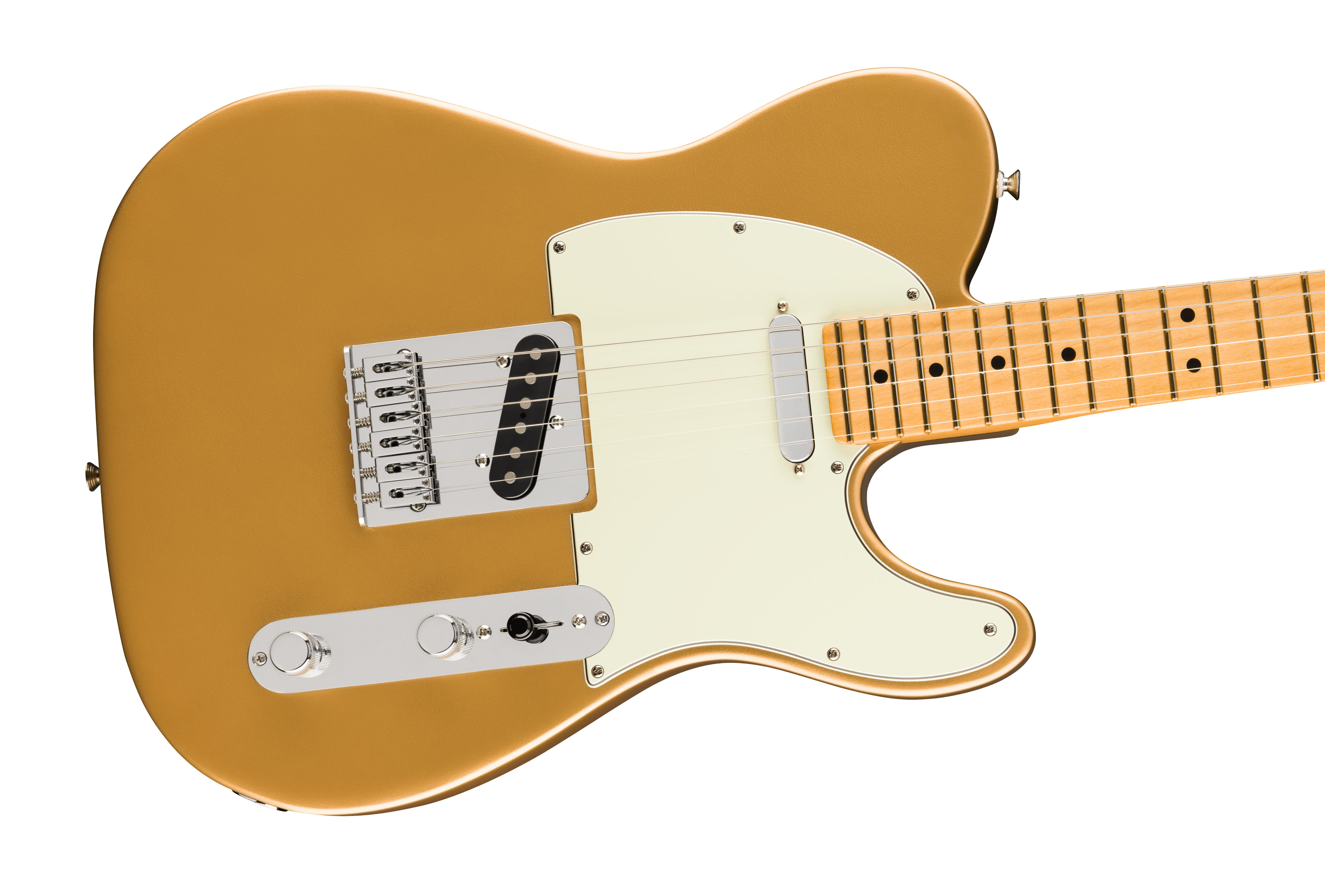 Fender 75th Anniversary Player II Telecaster Aztec Gold Maple Fingerboard