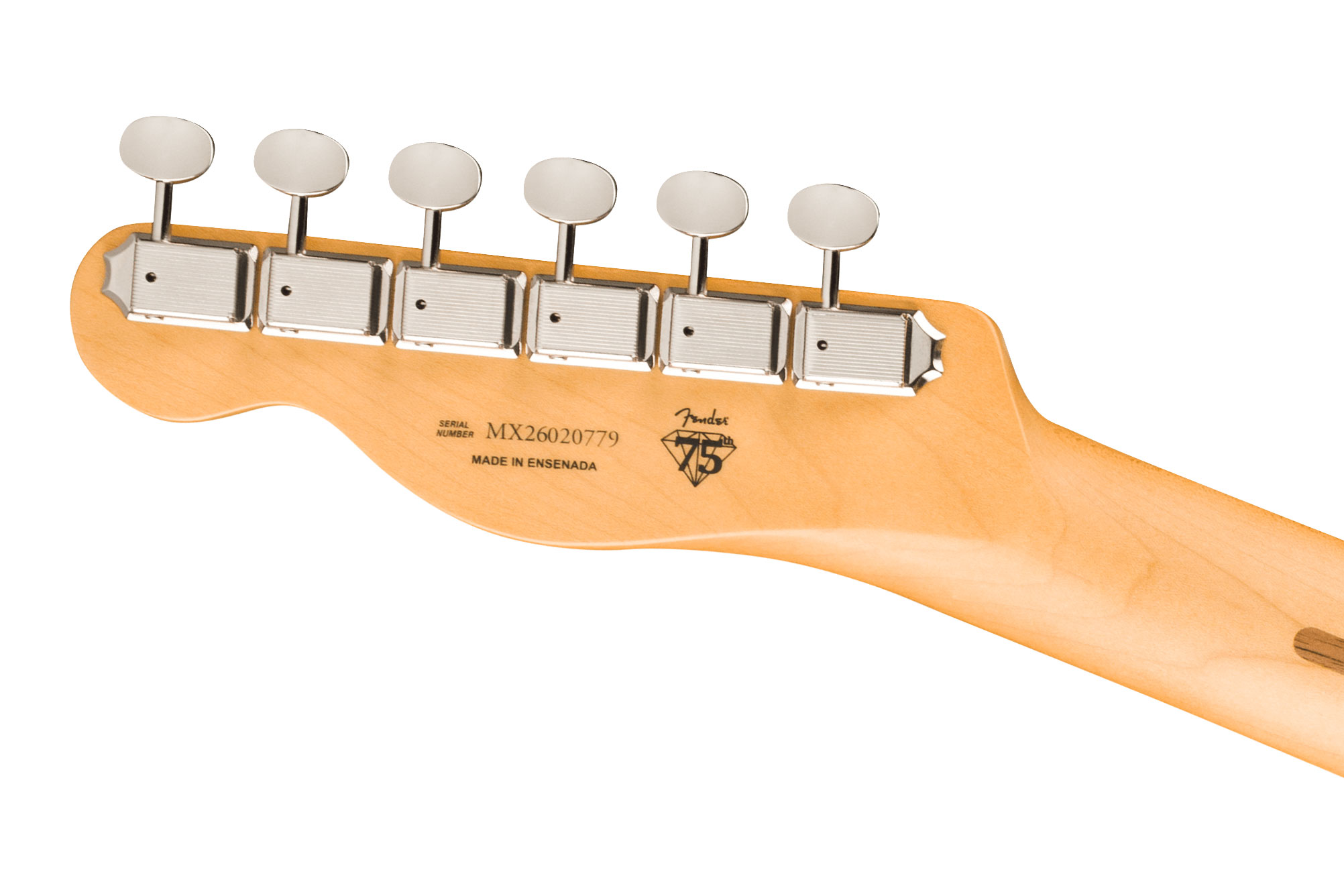 Fender 75th Anniversary Player II Telecaster Aztec Gold Maple Fingerboard