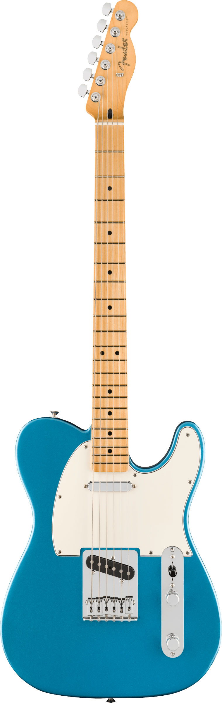 Fender 75th Anniversary Player II Baritone Telecaster Lake Placid Blue Maple Fingerboard