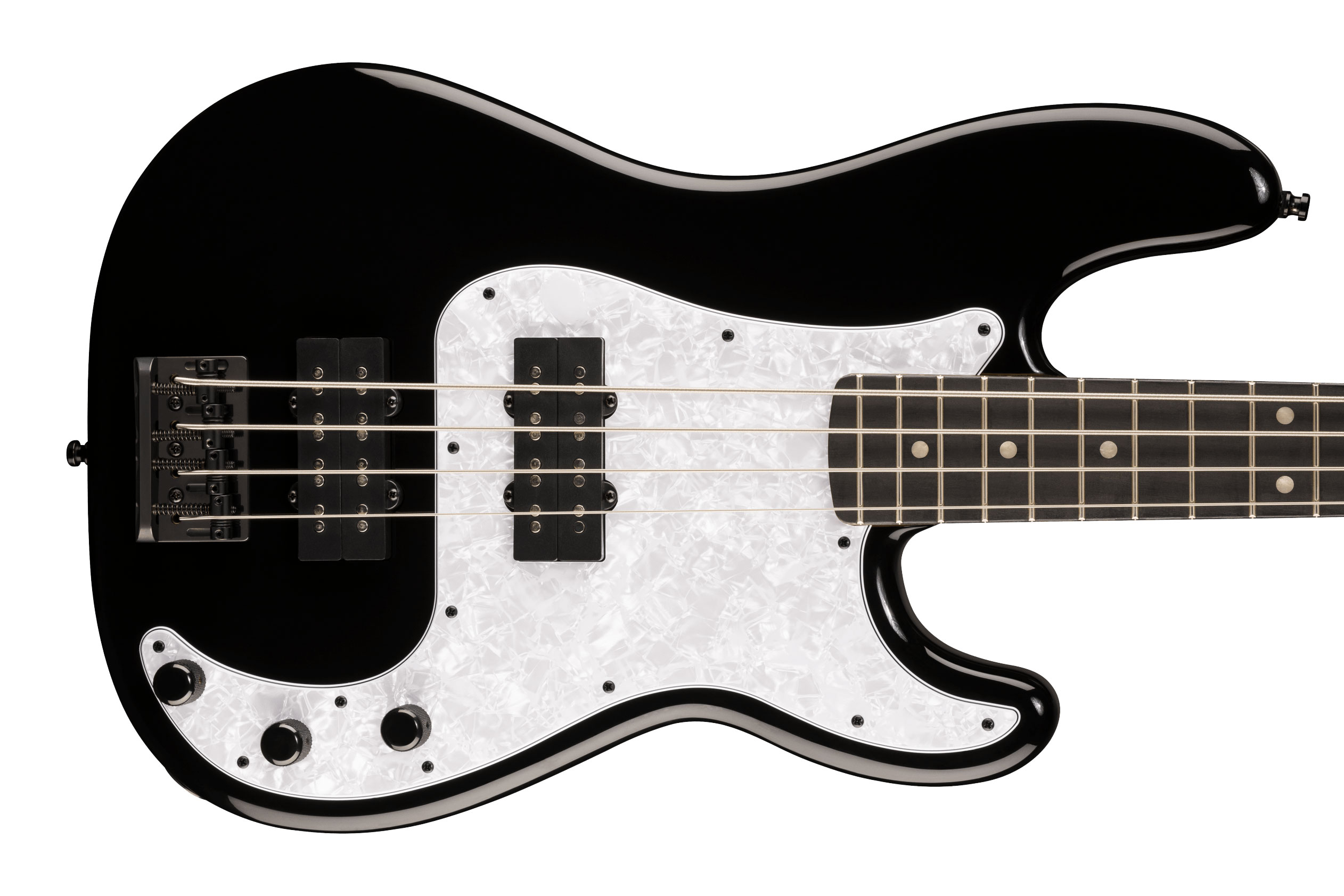 Fender Limited Edition Player Fusion Precision Bass HH Ebony Fingerboard Black