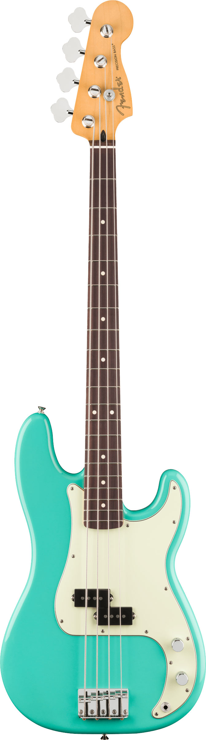 Fender 75th Anniversary Player II Precision Bass Seafoam Green Rosewood Fingerboard