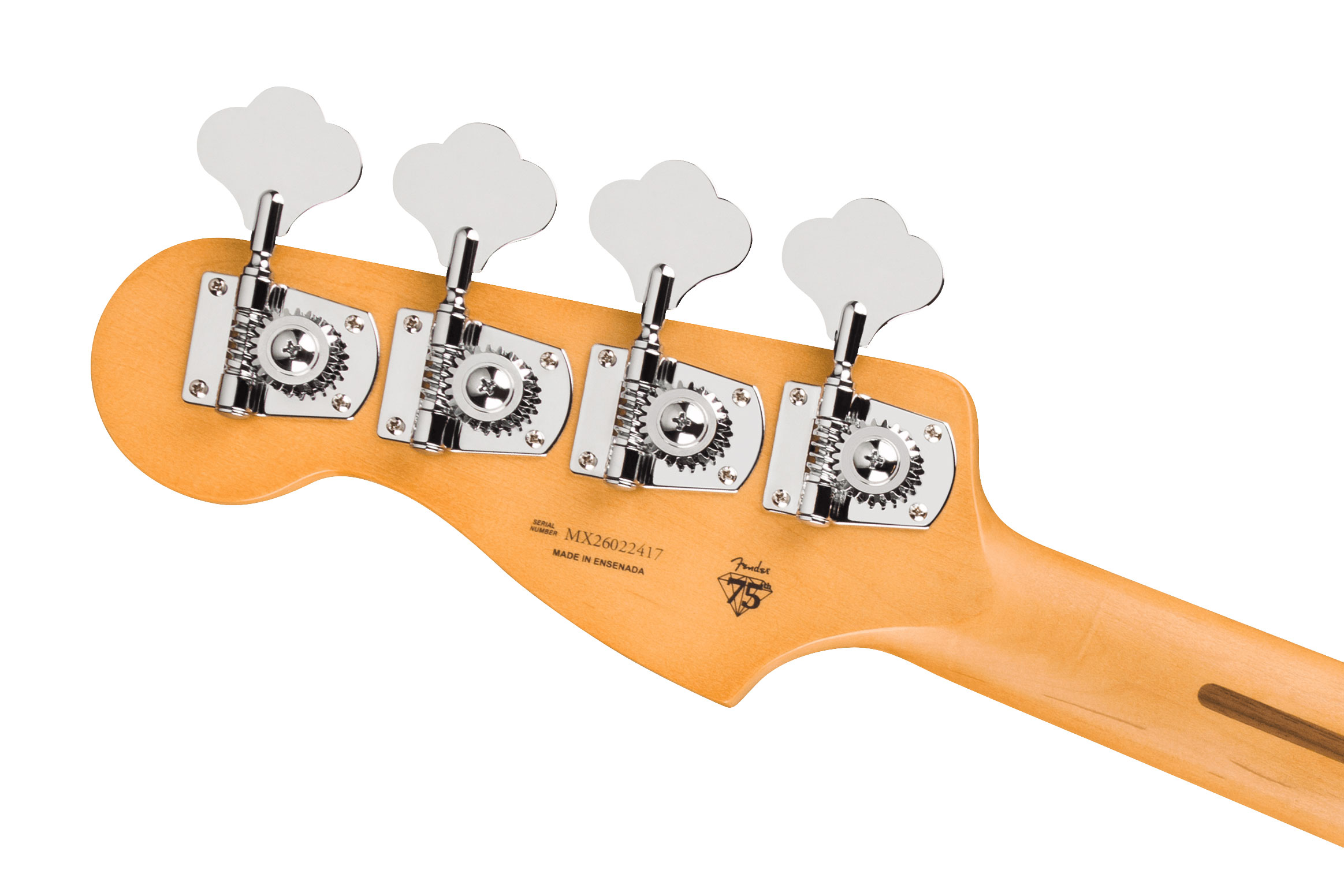 Fender 75th Anniversary Player II Precision Bass Aztec Gold Maple Fingerboard