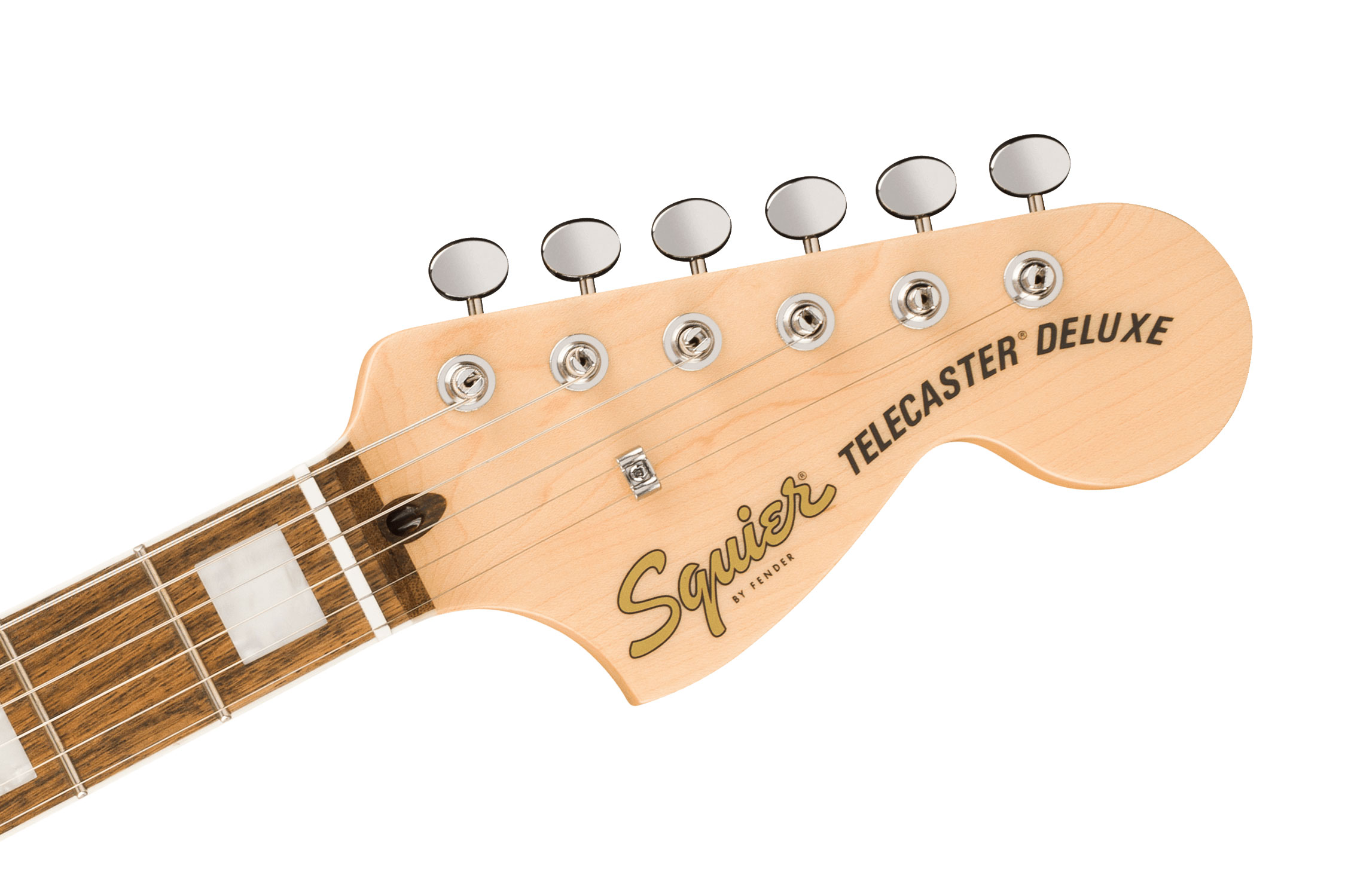 Squier Paranormal Troublemaker Telecaster Deluxe Bigsby Parchment Pickguard Honey Sunburst Indian Laurel Fingerboard