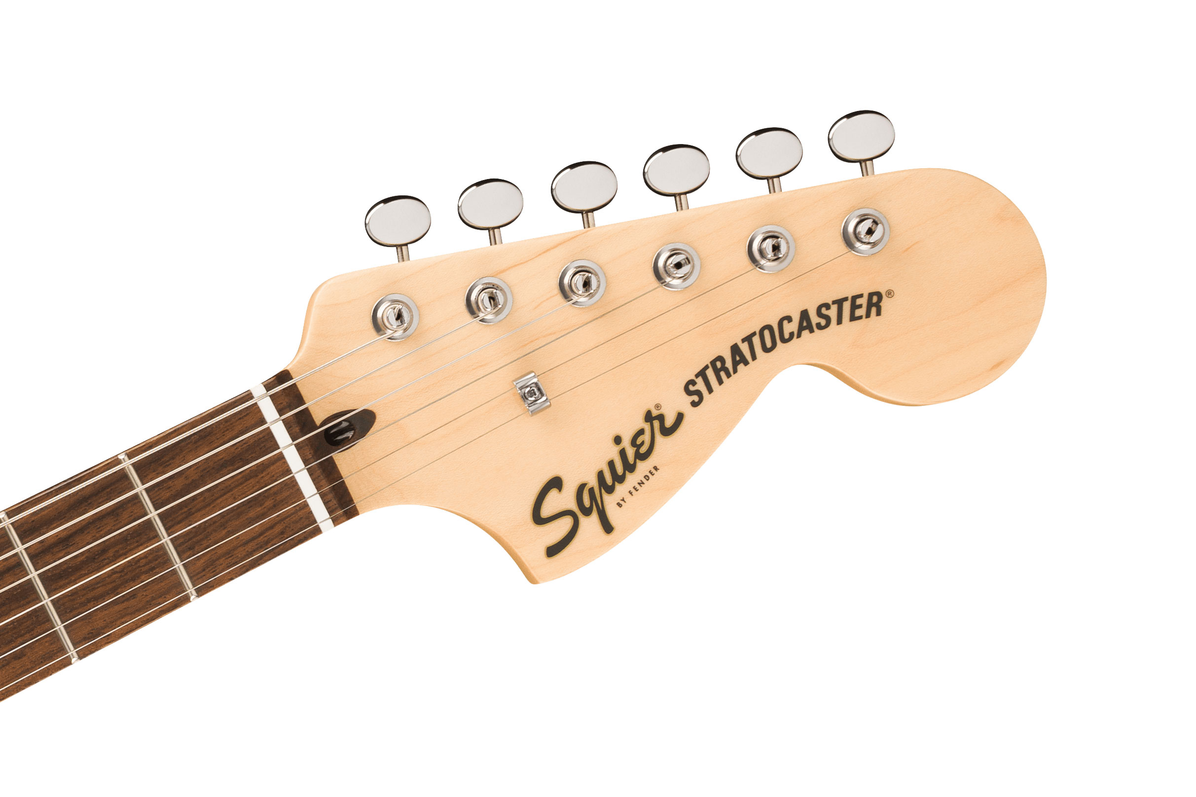 Squier Paranormal Stratocaster Deluxe Black Pickguard 3 Colour Sunburst Indian Laurel Fingerboard