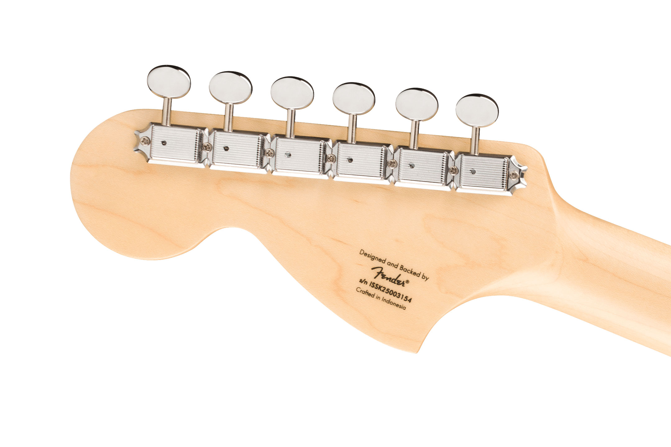 Squier Paranormal Stratocaster Deluxe Parchment Pickguard Lake Placid Blue Maple Fingerboard