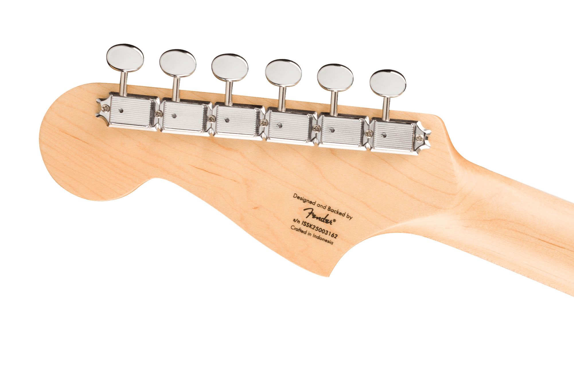 Squier Paranormal Baritone Jazzmaster HH Parchment Pickguard Sea Foam Green Indian Laurel Fingerboard