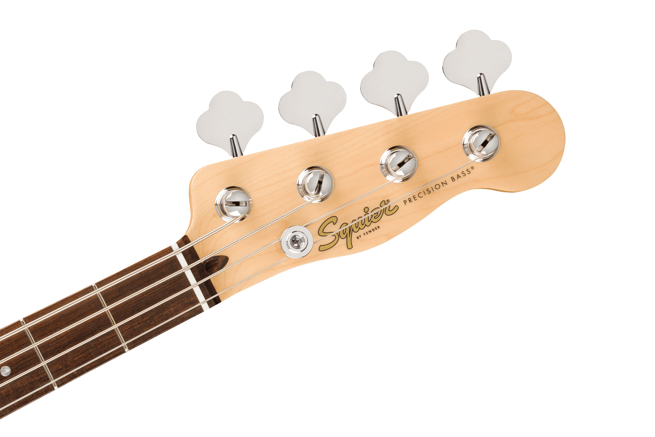 Squier Paranormal Precision Bass Thinline SJ Parchment Pickguard Olive Indian Laurel Fingerboard