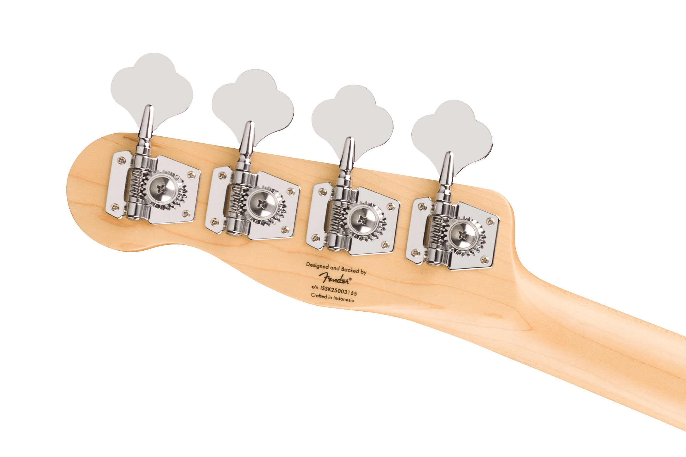 Squier Paranormal Precision Bass Thinline SJ Parchment Pickguard Olive Indian Laurel Fingerboard