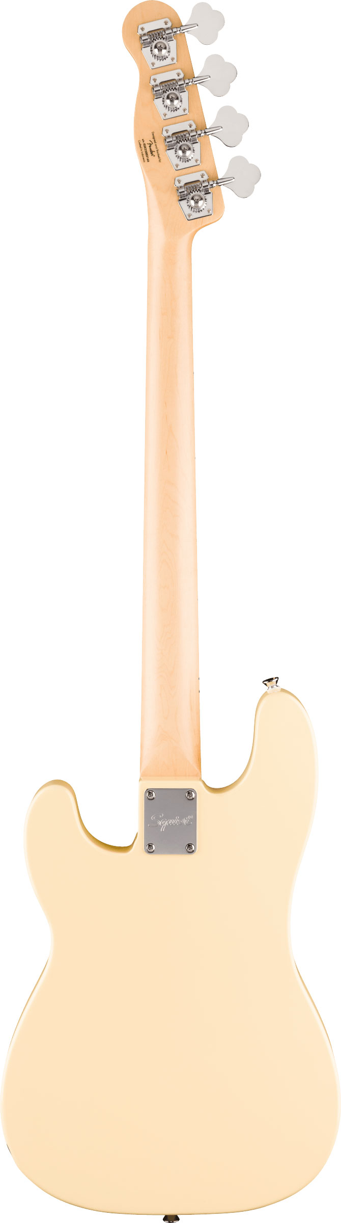 Squier Paranormal Precision Bass Thinline SJ Parchment Pickguard Vintage White Maple Fingerboard