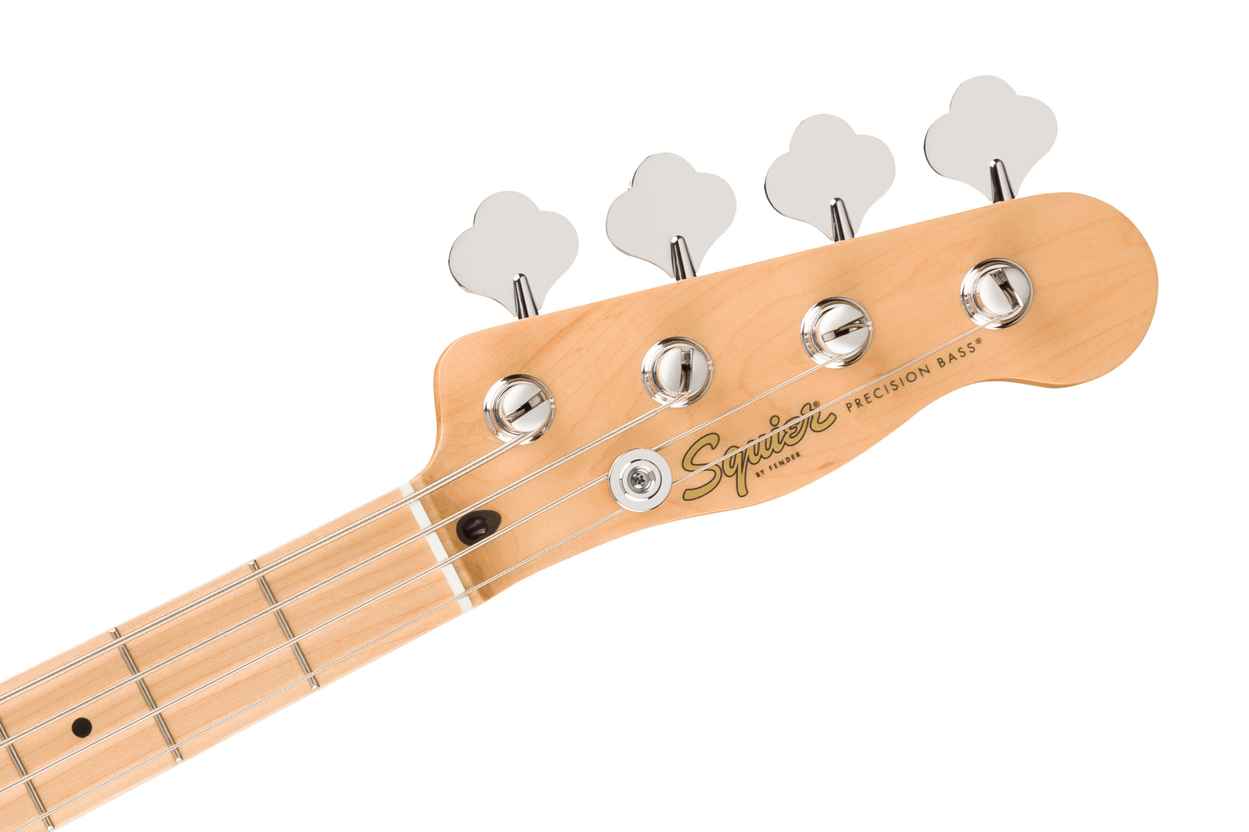 Squier Paranormal Precision Bass Thinline SJ Parchment Pickguard Vintage White Maple Fingerboard