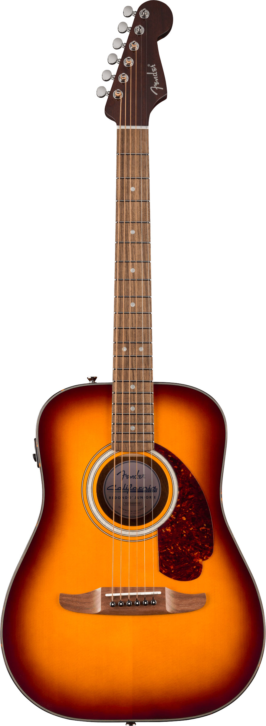 Fender California Deluxe Redondo Jr. E Walnut Fingerboard Honey Sunburst