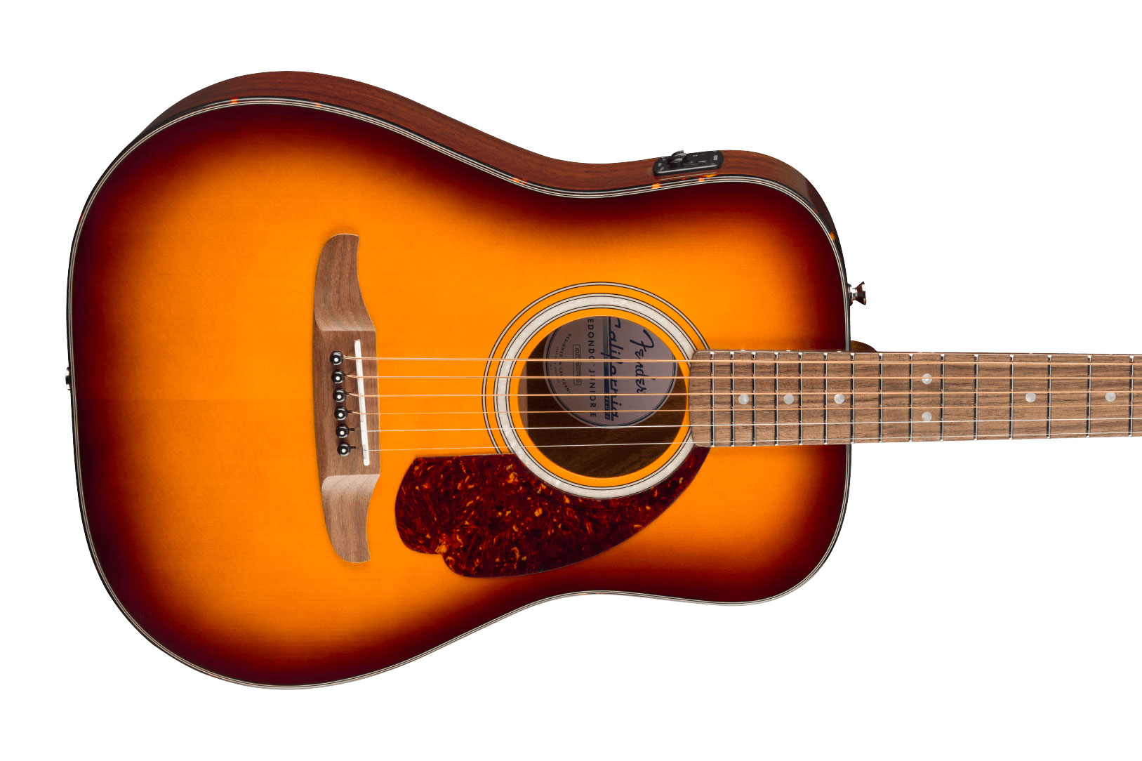 Fender California Deluxe Redondo Jr. E Walnut Fingerboard Honey Sunburst